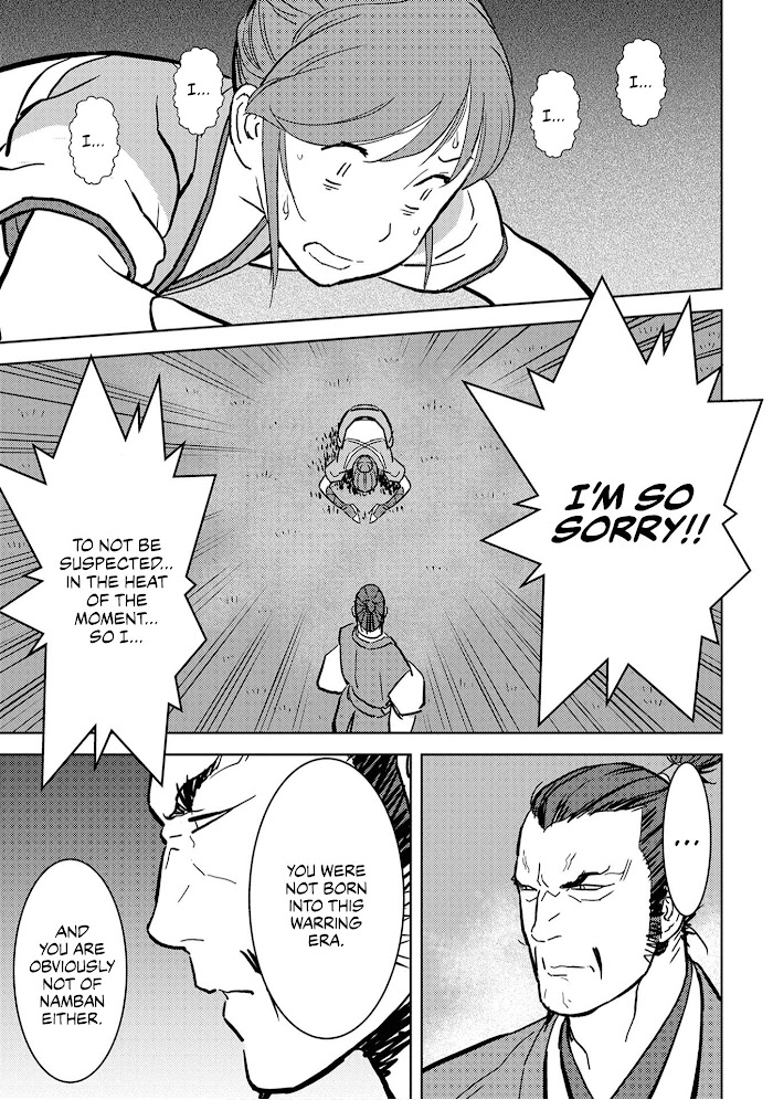 Sengoku Komachi Kuroutan Chapter 16 page 10 - 