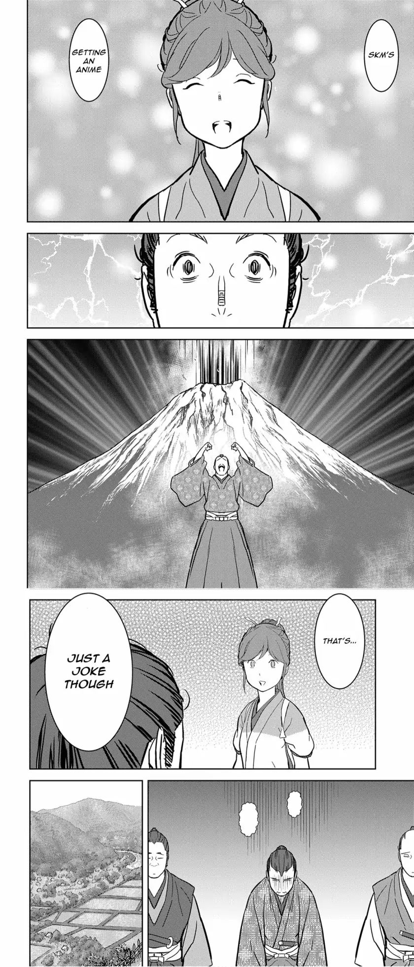 Sengoku Komachi Kuroutan Chapter 17.1 page 37 - 