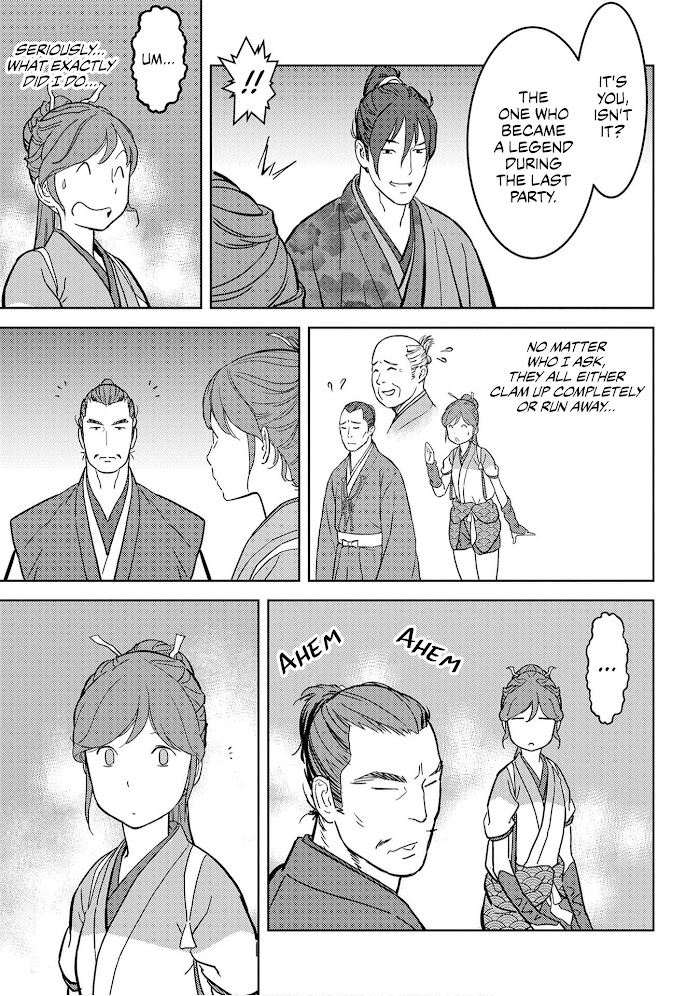Sengoku Komachi Kuroutan Chapter 17 page 8 - 
