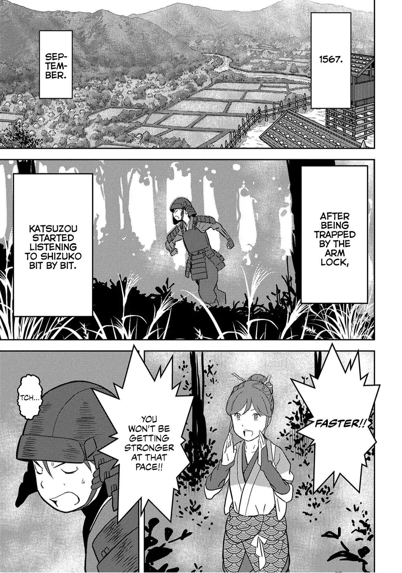 Sengoku Komachi Kuroutan Chapter 18.1 page 12 - 