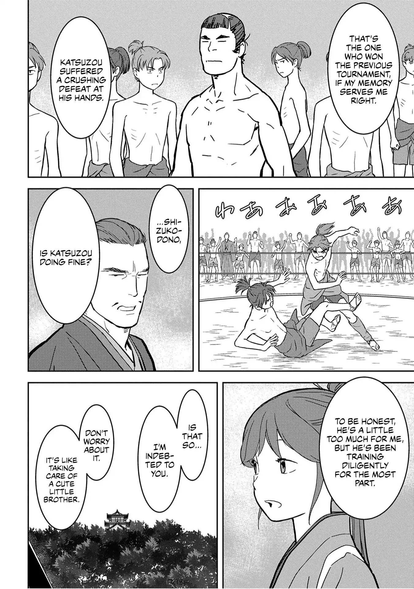 Sengoku Komachi Kuroutan Chapter 18.1 page 25 - 