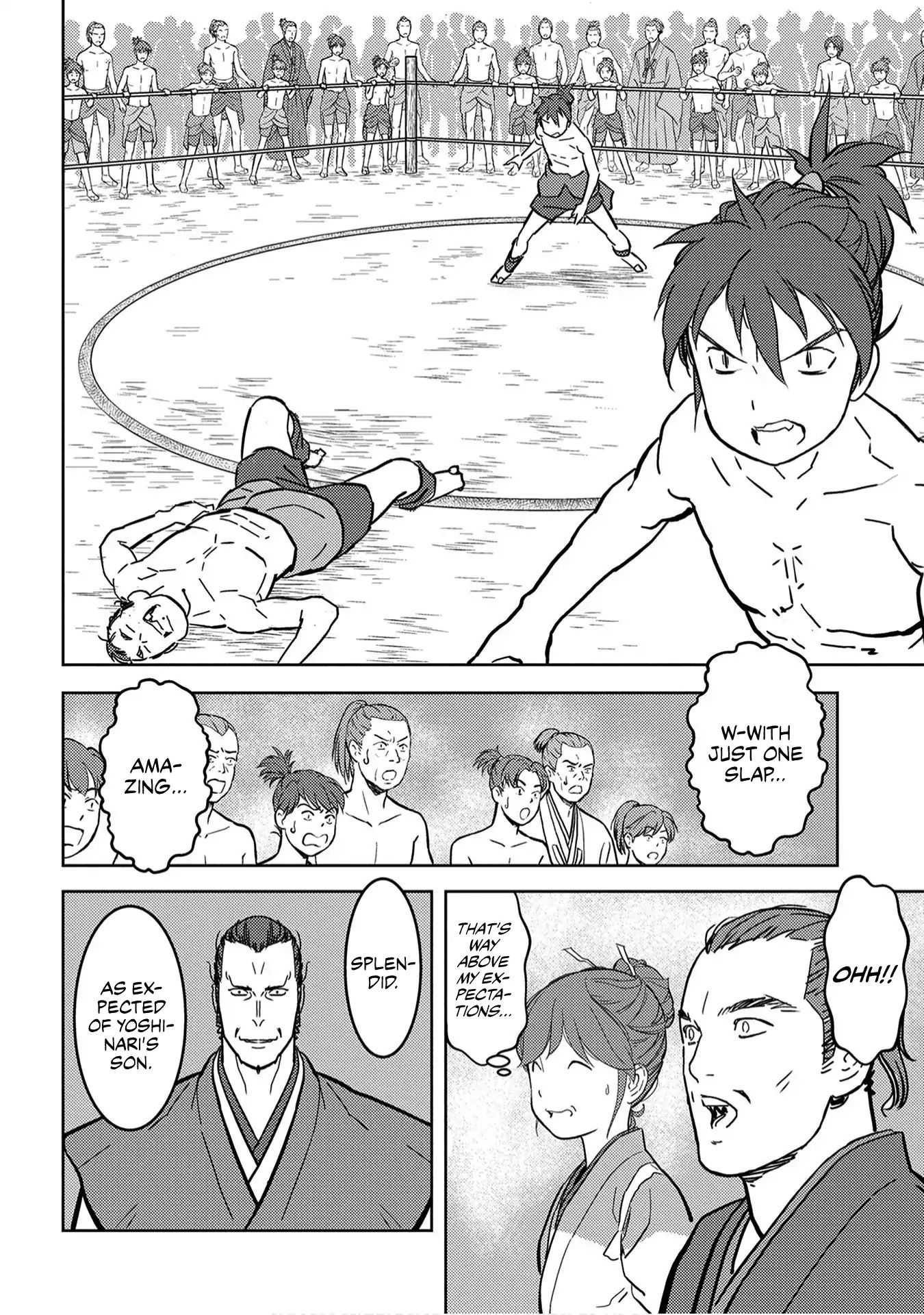 Sengoku Komachi Kuroutan Chapter 18.1 page 34 - 