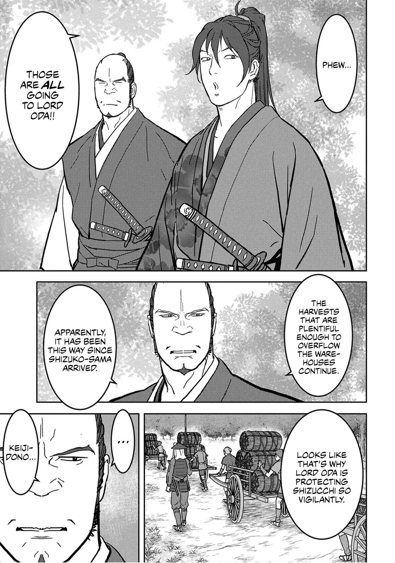 Sengoku Komachi Kuroutan Chapter 19.1 page 14 - 
