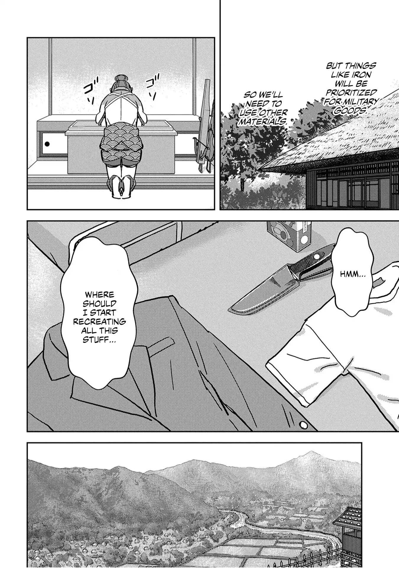 Sengoku Komachi Kuroutan Chapter 19.1 page 9 - 