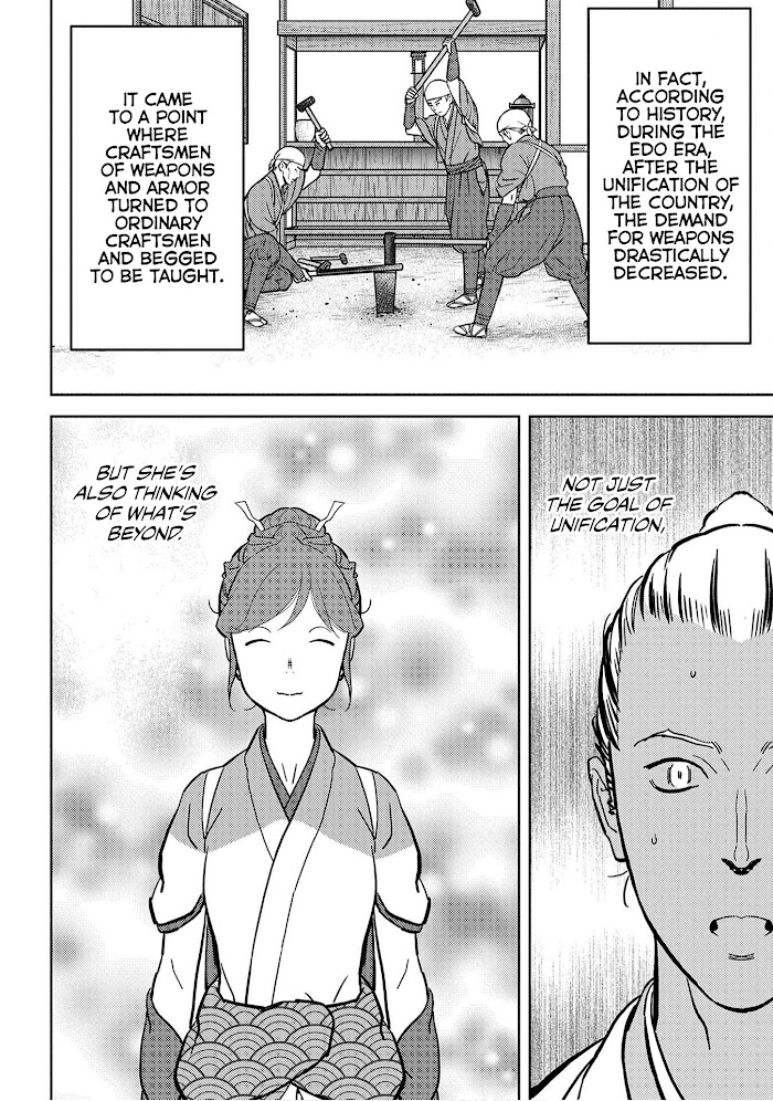 Sengoku Komachi Kuroutan Chapter 19 page 33 - 