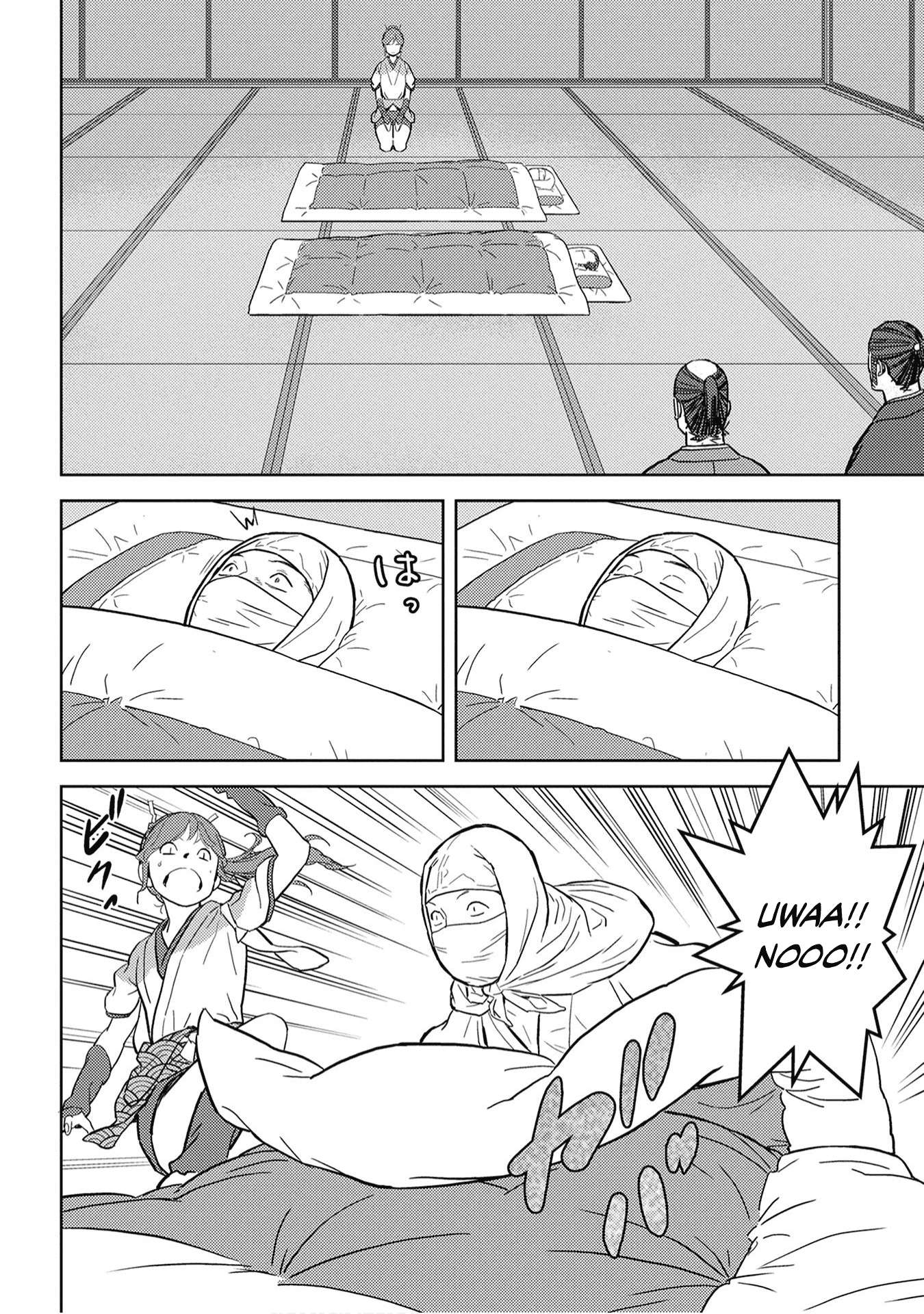 Sengoku Komachi Kuroutan Chapter 21.1 page 32 - 