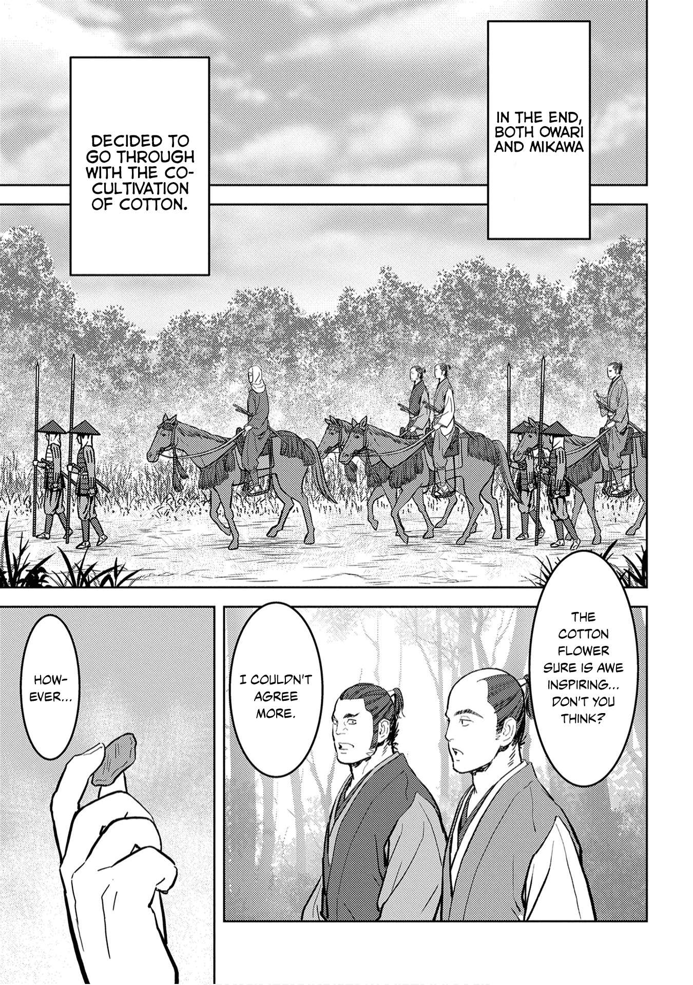 Sengoku Komachi Kuroutan Chapter 21.1 page 37 - 