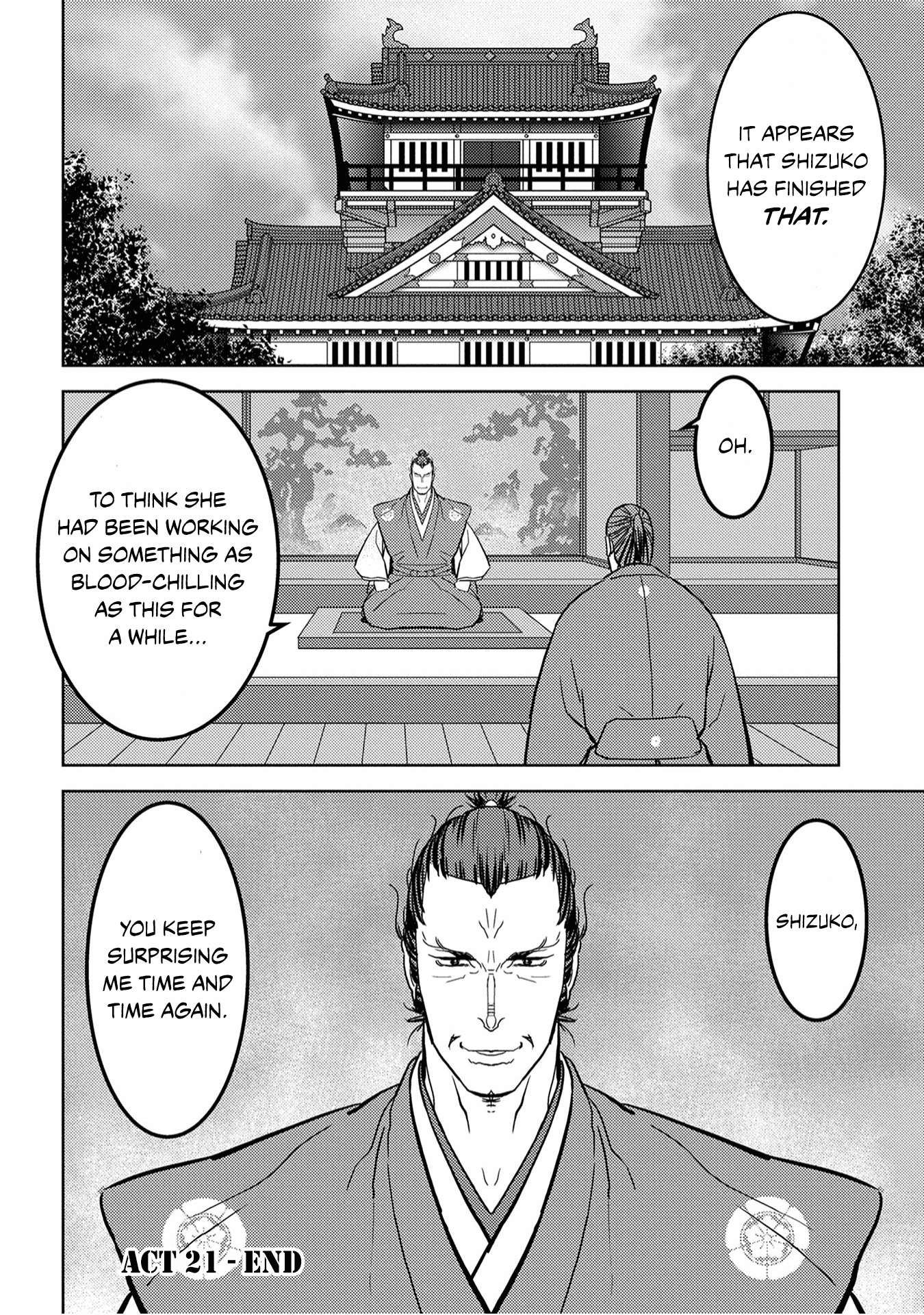 Sengoku Komachi Kuroutan Chapter 21.1 page 42 - 