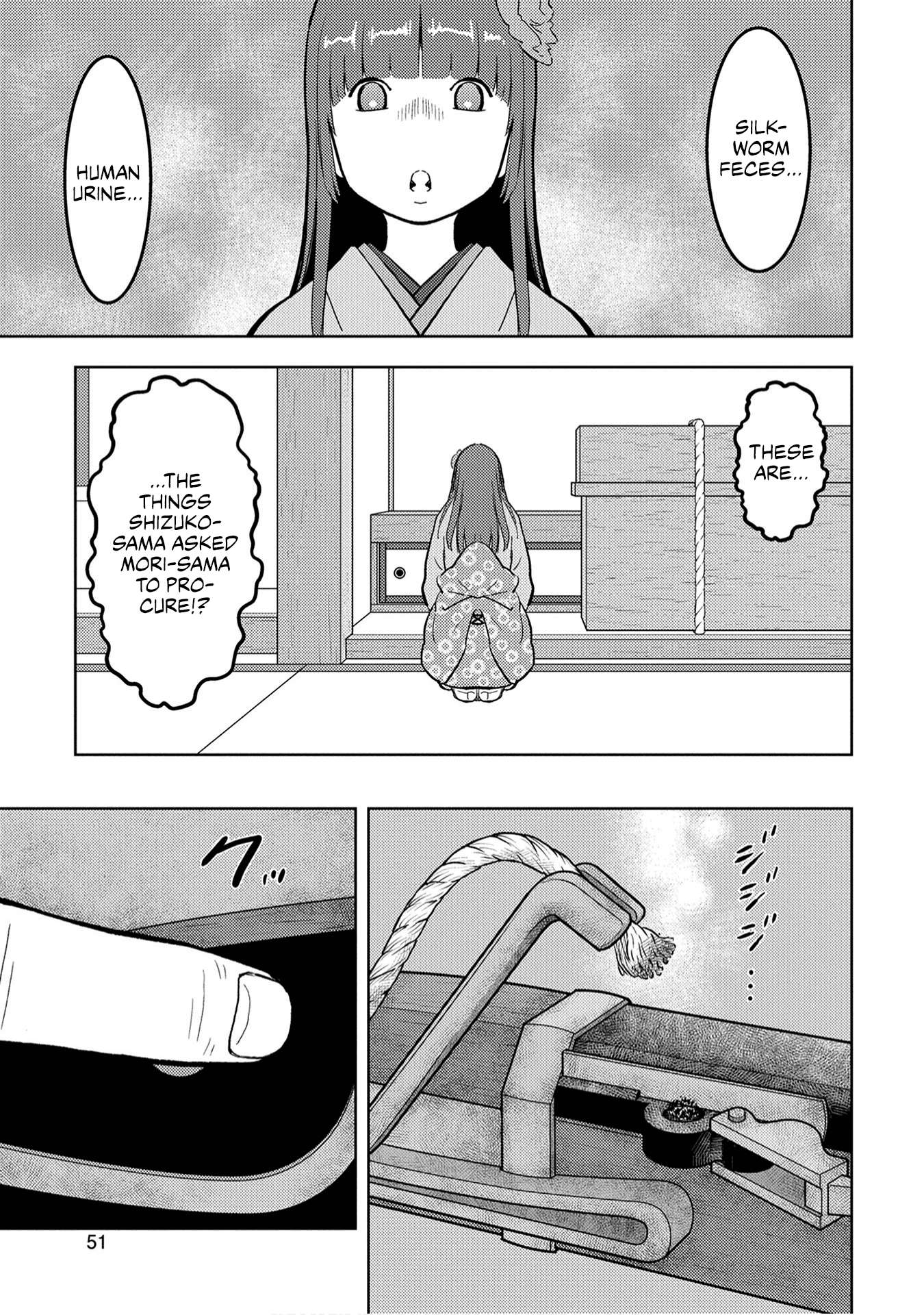 Sengoku Komachi Kuroutan Chapter 22.1 page 12 - 