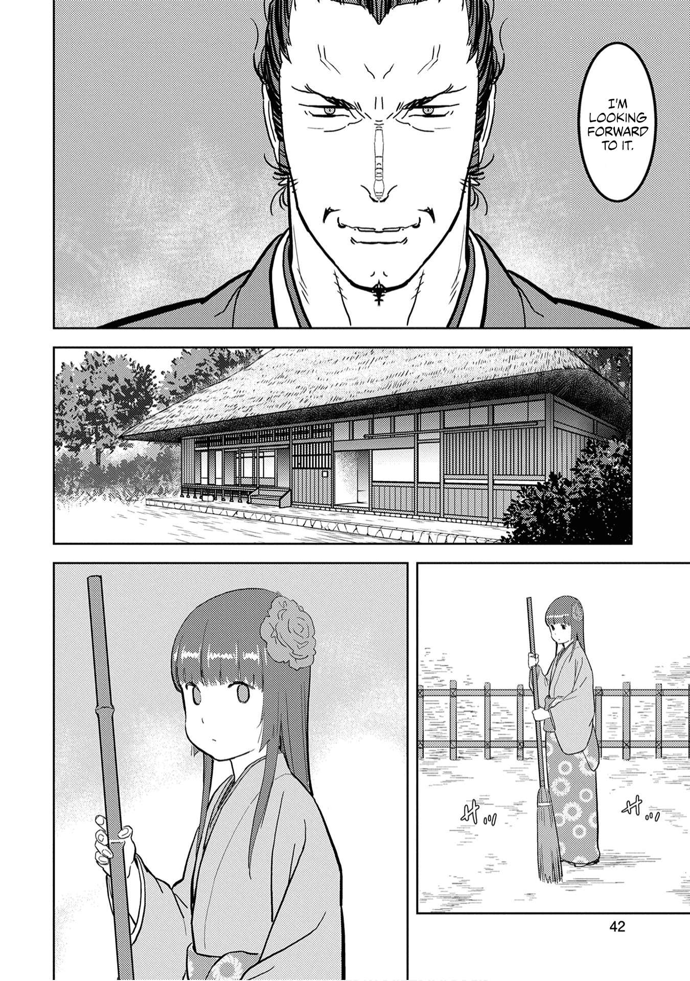 Sengoku Komachi Kuroutan Chapter 22.1 page 3 - 