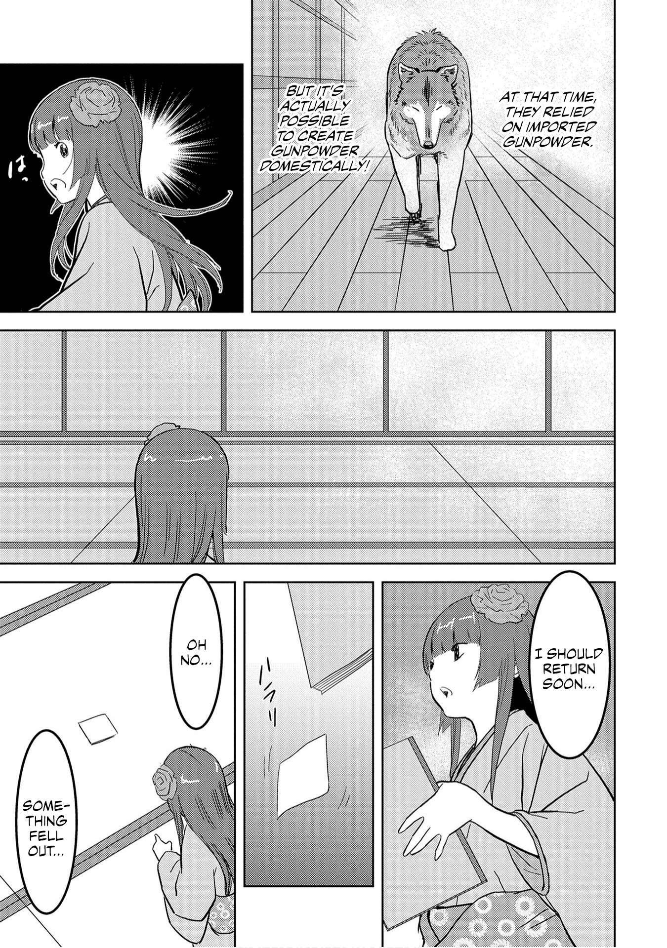 Sengoku Komachi Kuroutan Chapter 22.1 page 10 - 