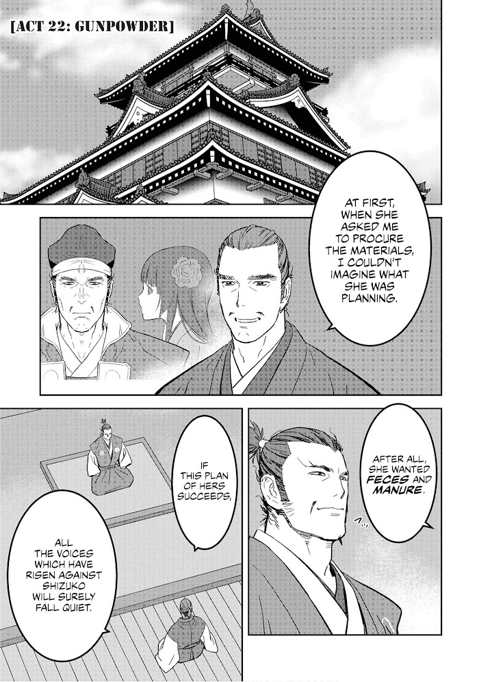 Sengoku Komachi Kuroutan Chapter 22 page 2 - 