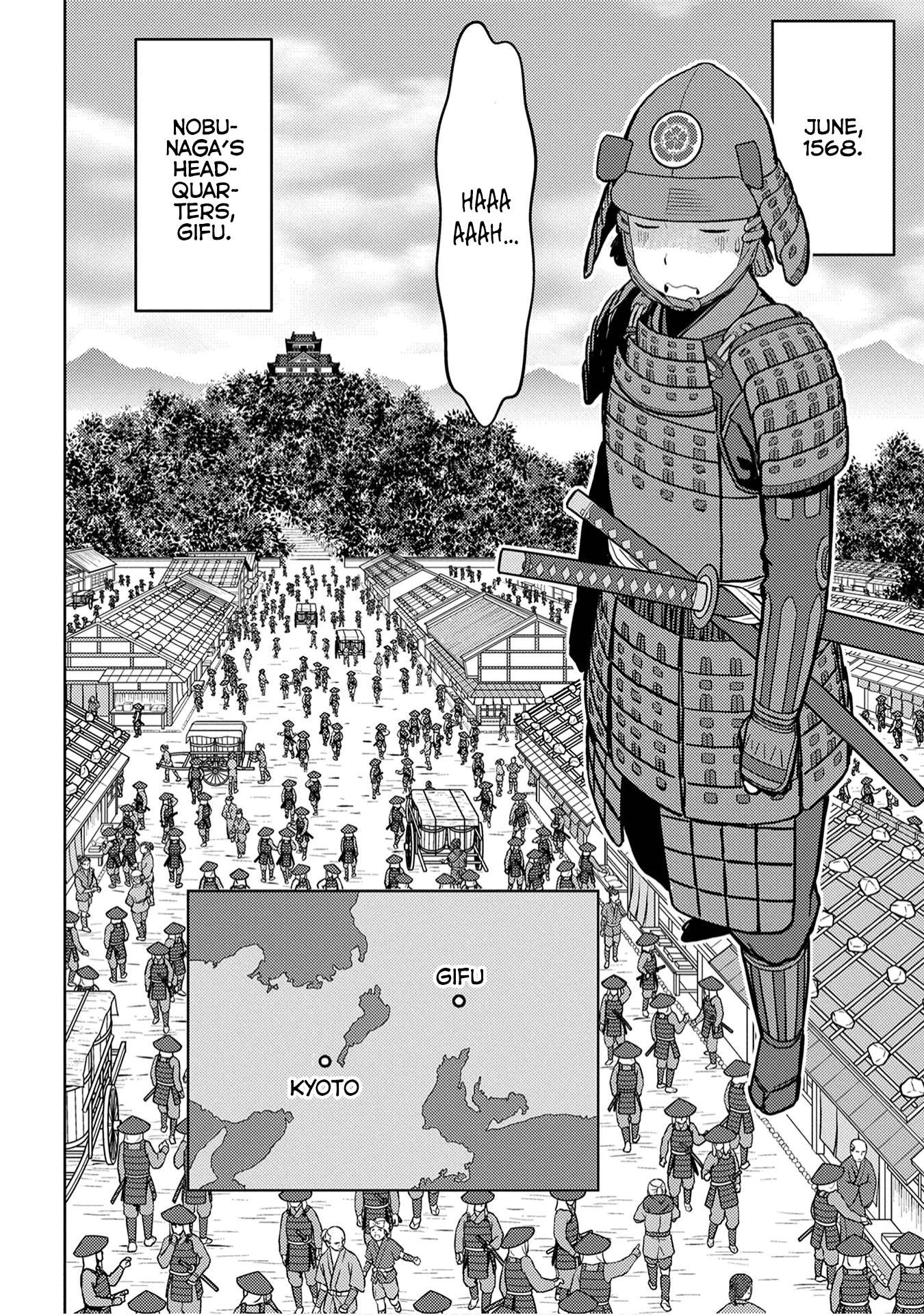 Sengoku Komachi Kuroutan Chapter 23.1 page 15 - 