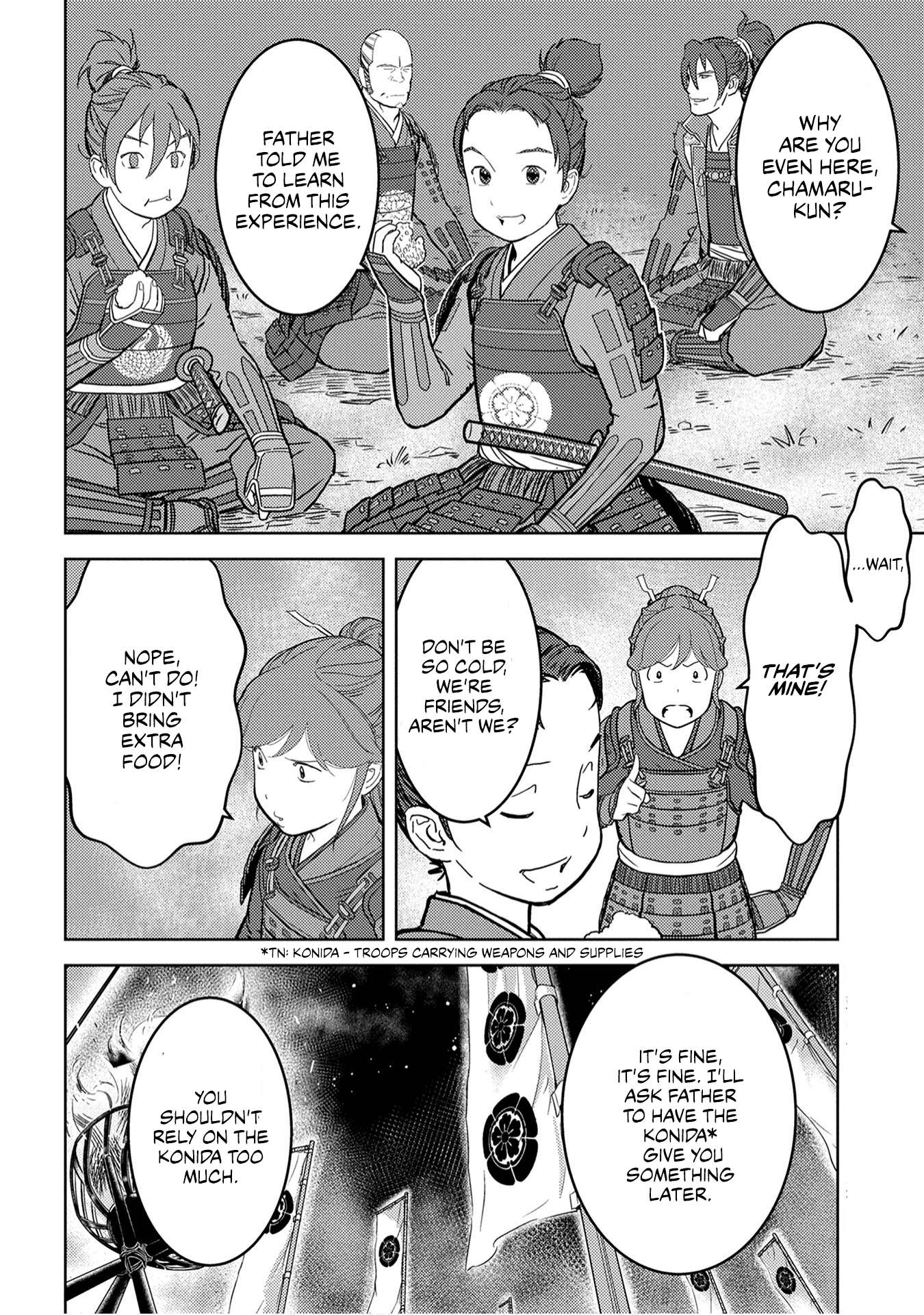 Sengoku Komachi Kuroutan Chapter 23.1 page 24 - 