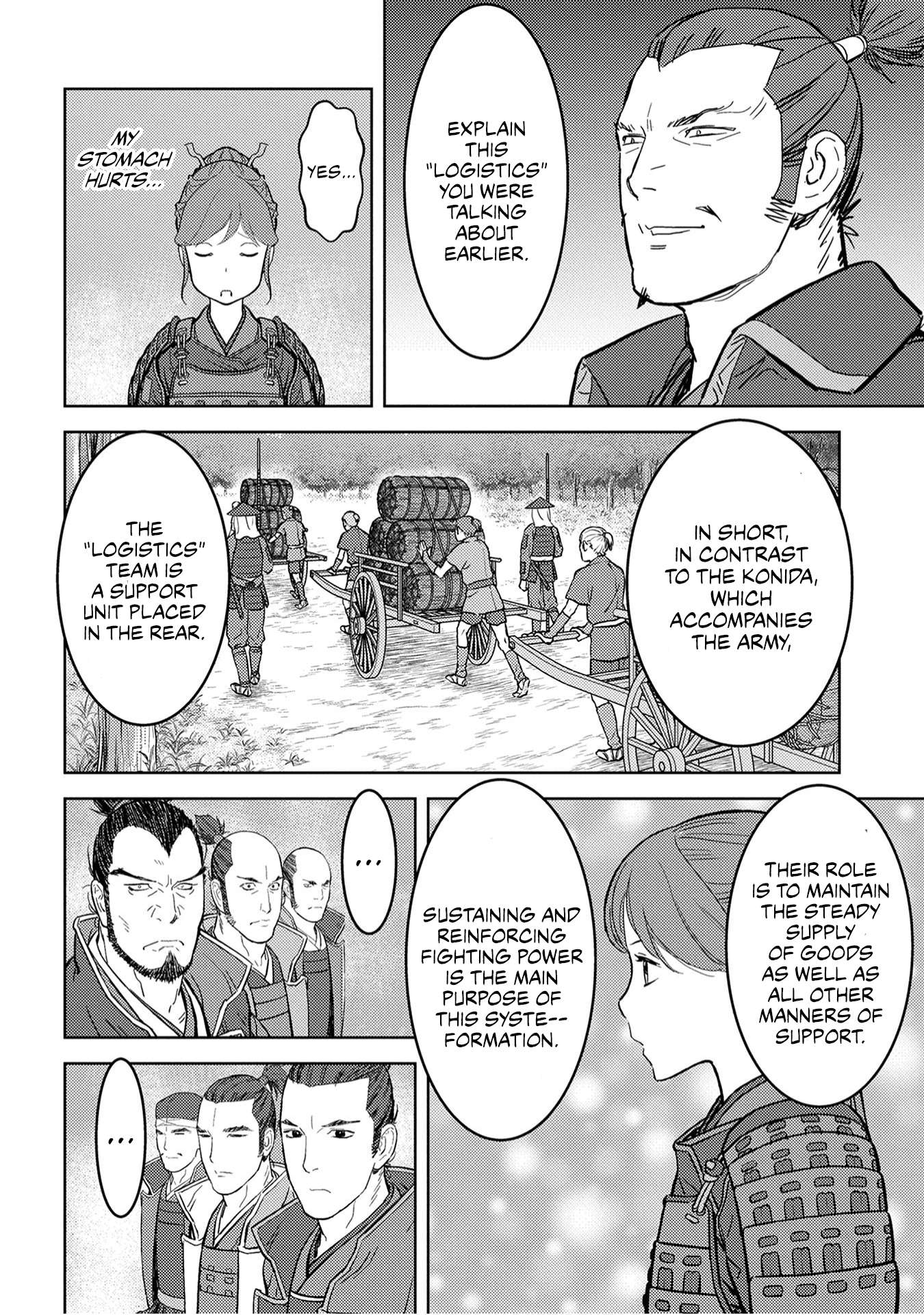 Sengoku Komachi Kuroutan Chapter 23.1 page 28 - 