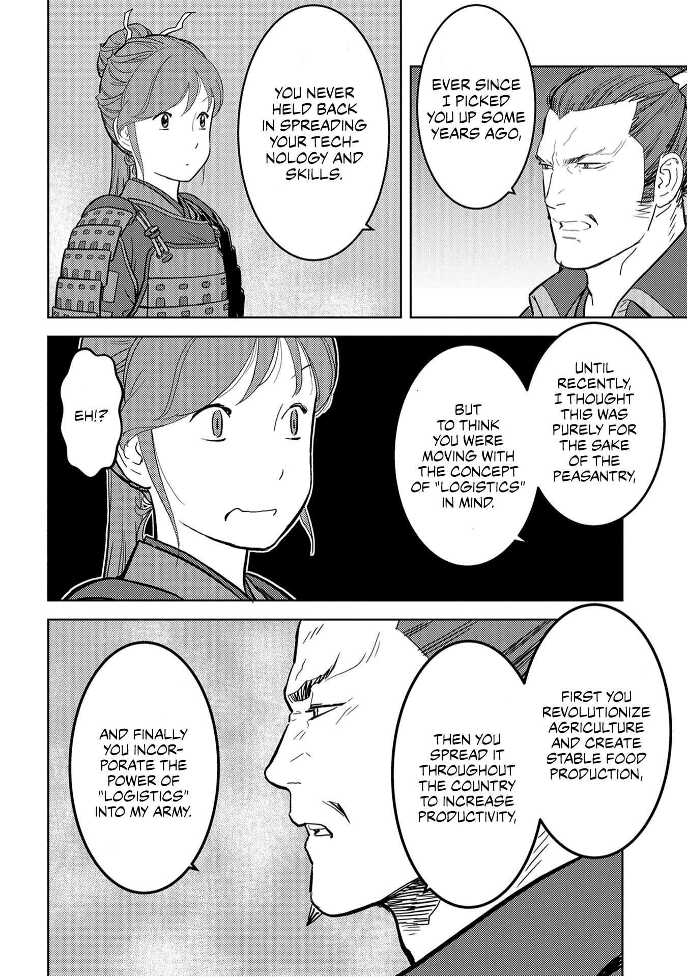 Sengoku Komachi Kuroutan Chapter 23.1 page 32 - 