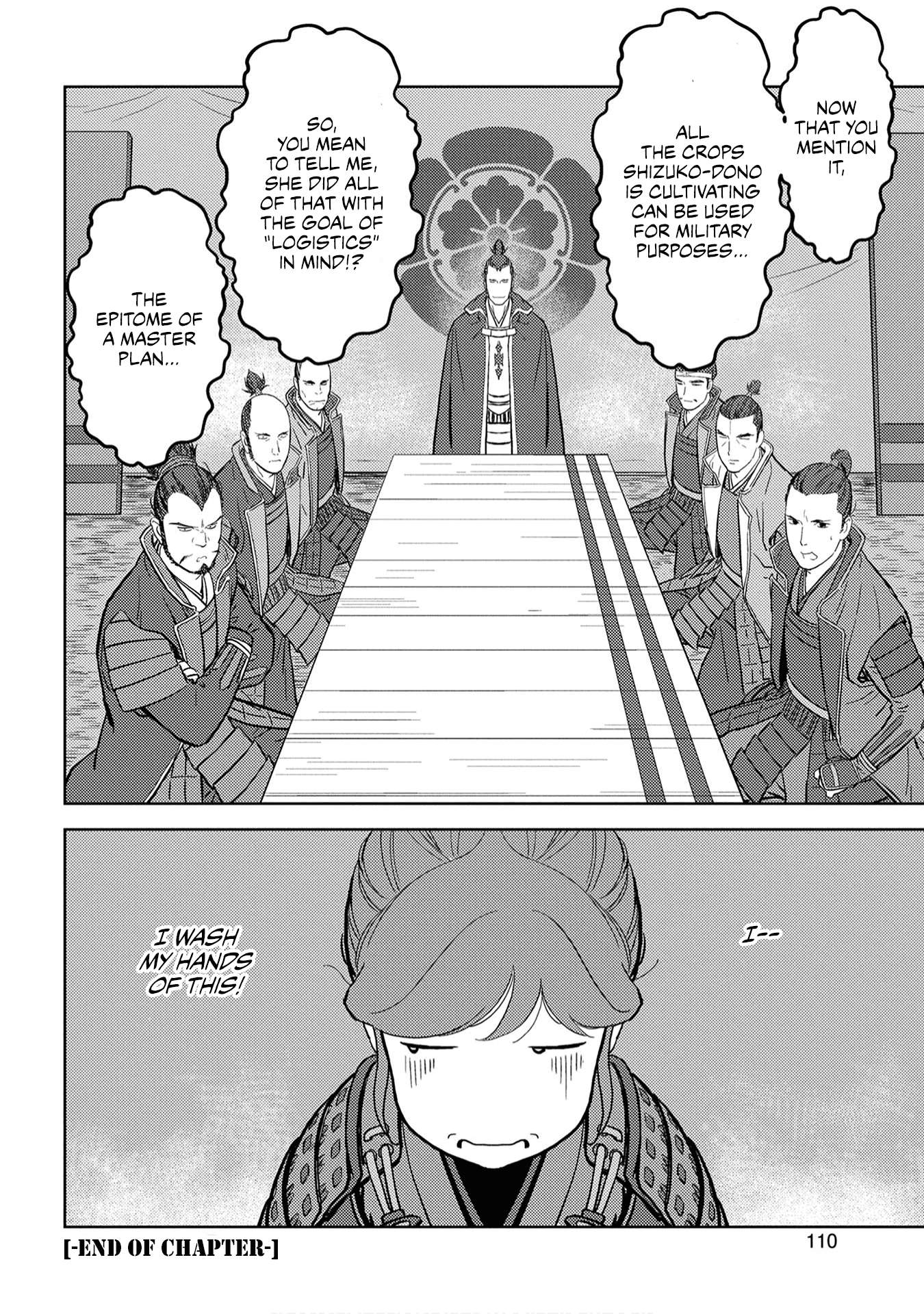 Sengoku Komachi Kuroutan Chapter 23.1 page 34 - 