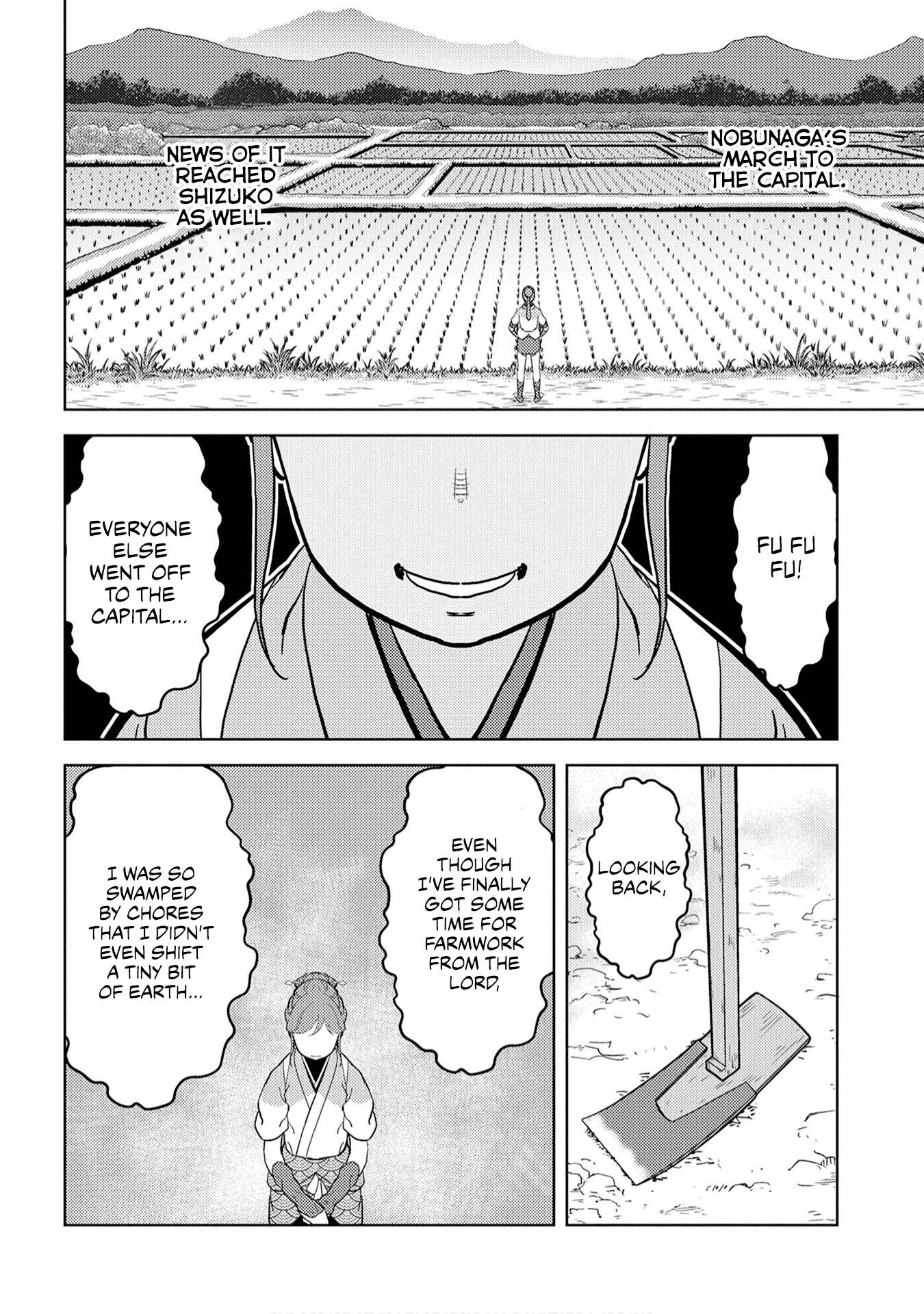 Sengoku Komachi Kuroutan Chapter 23.1 page 9 - 