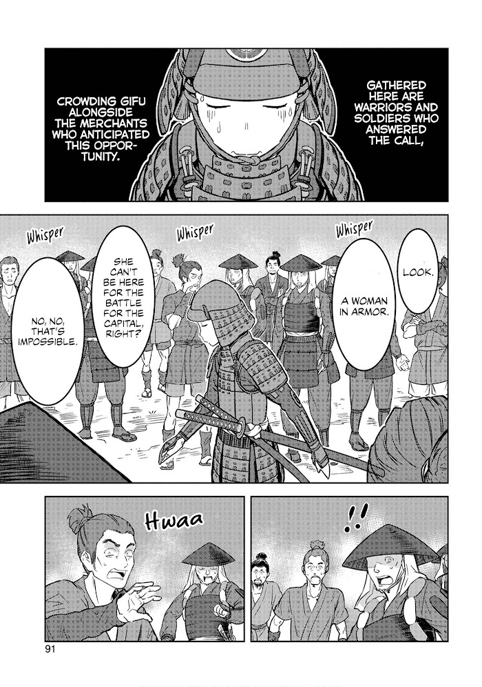 Sengoku Komachi Kuroutan Chapter 23 page 16 - 