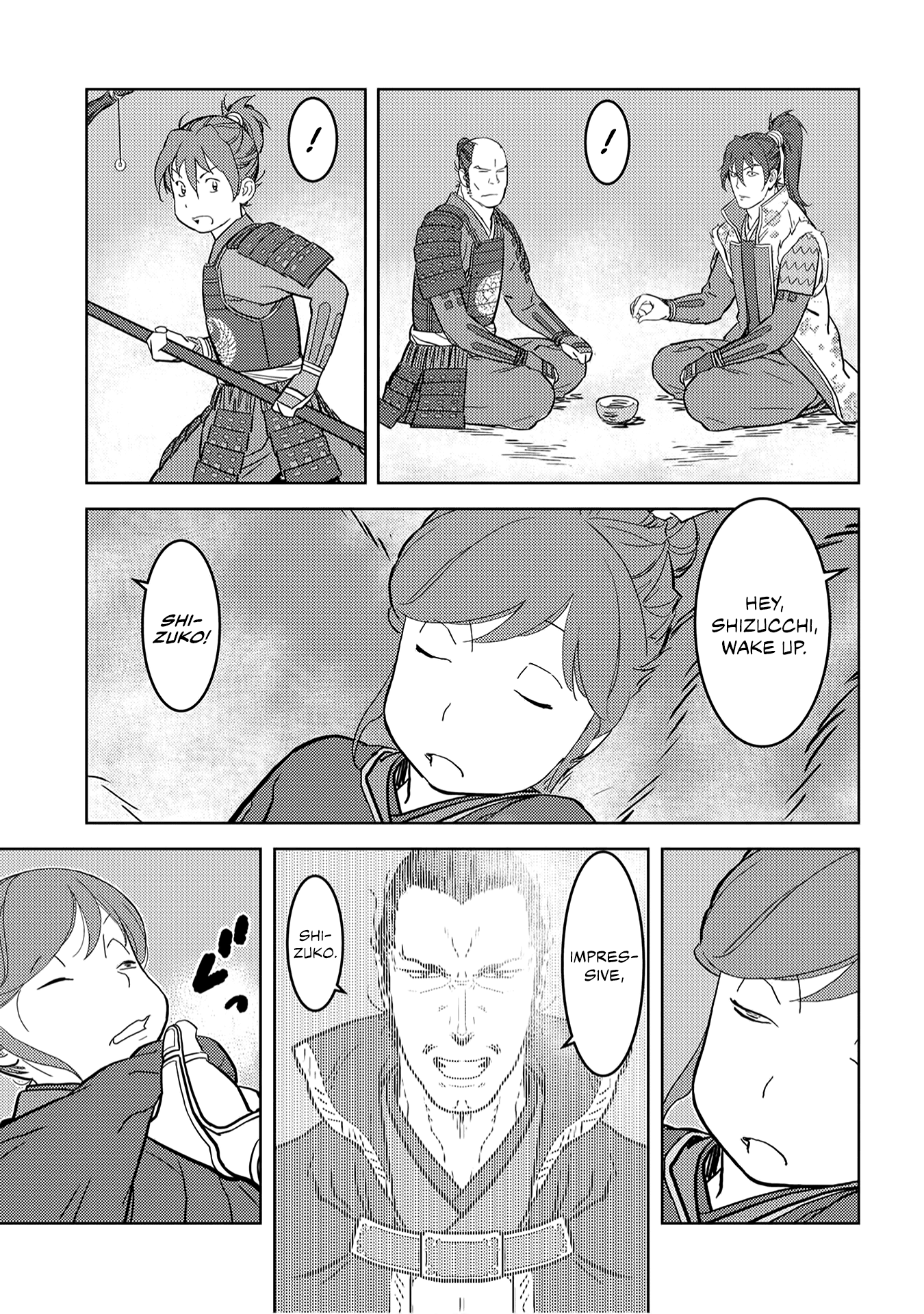 Sengoku Komachi Kuroutan Chapter 24.1 page 12 - 