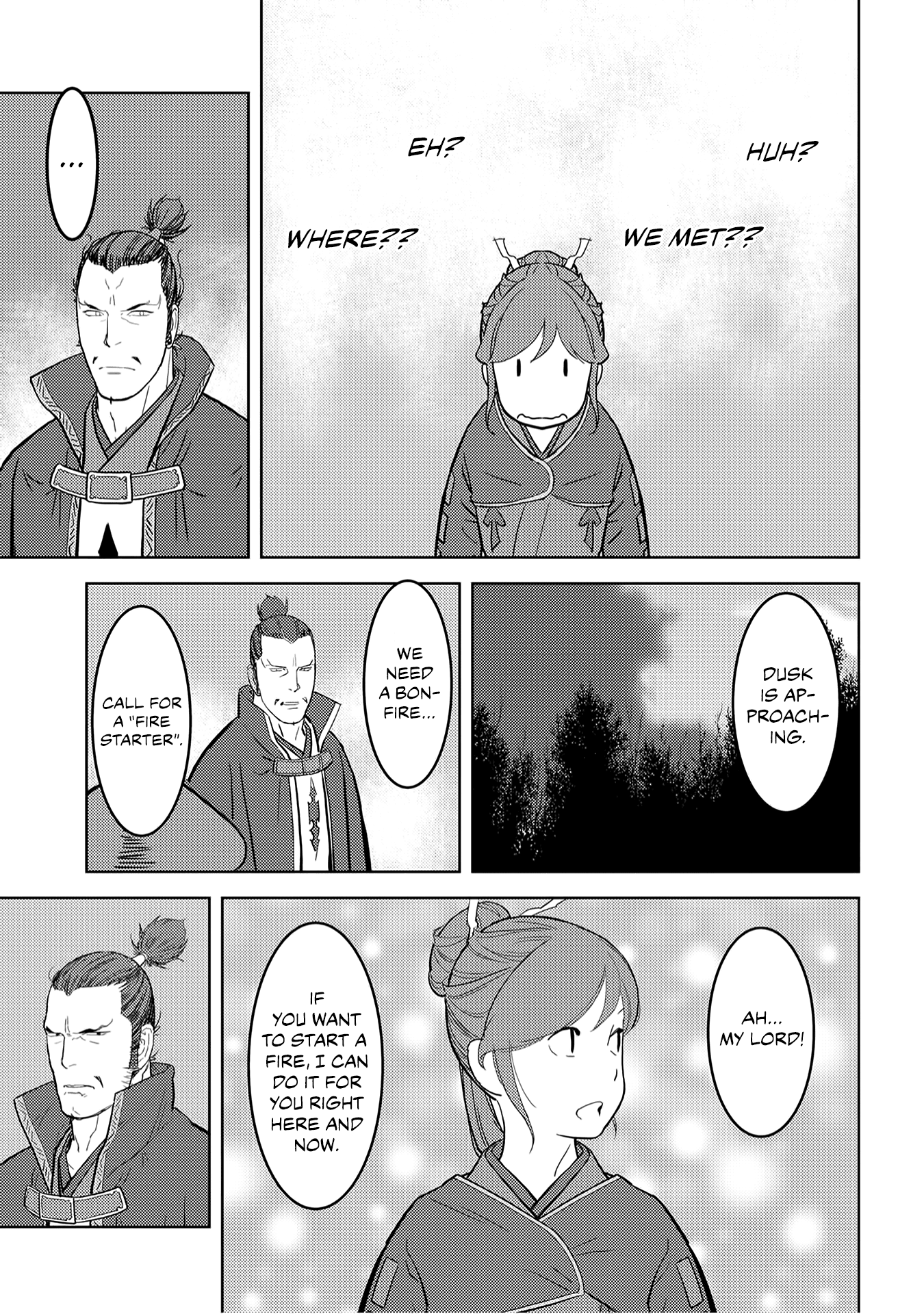 Sengoku Komachi Kuroutan Chapter 24.1 page 18 - 