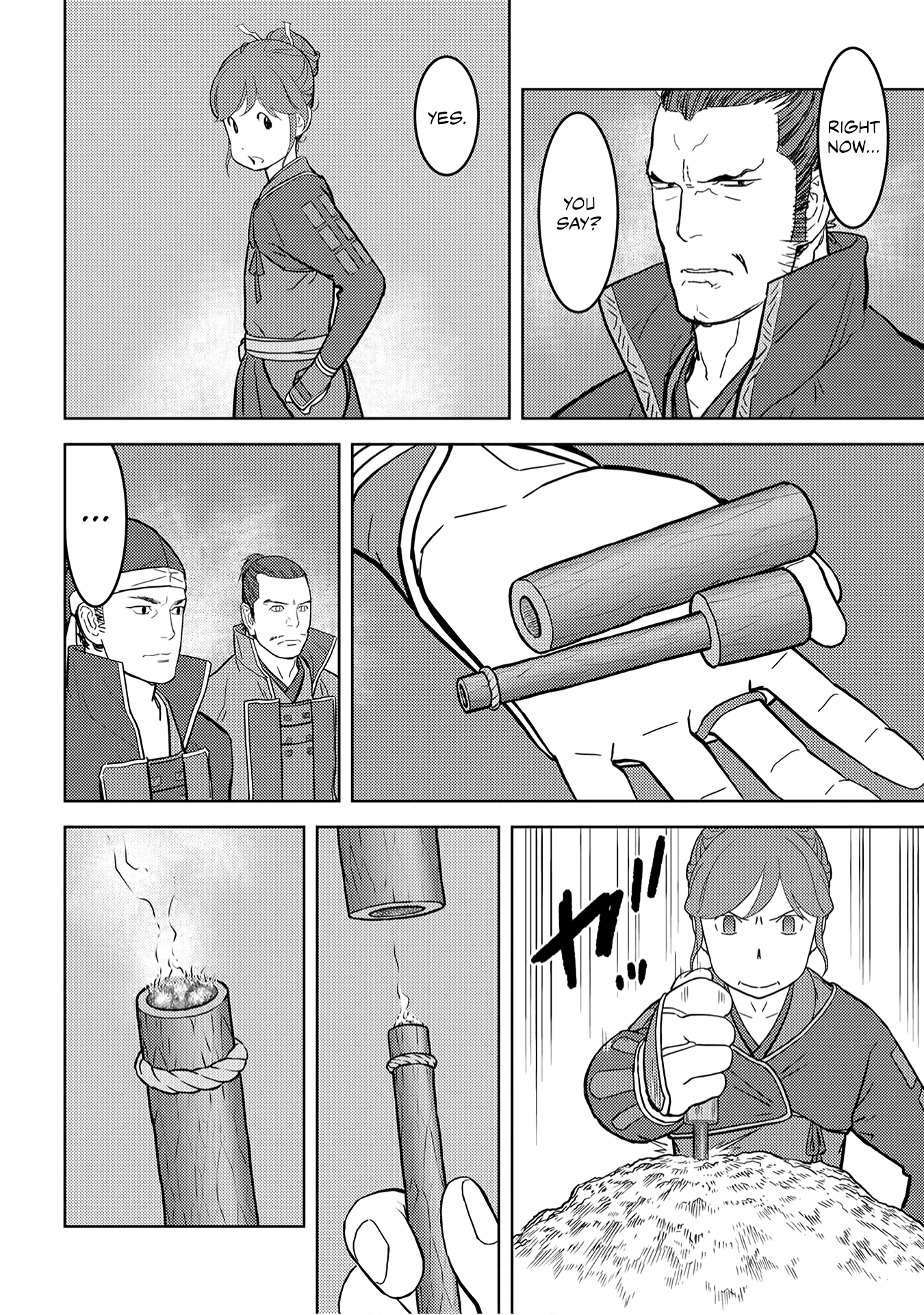 Sengoku Komachi Kuroutan Chapter 24.1 page 19 - 