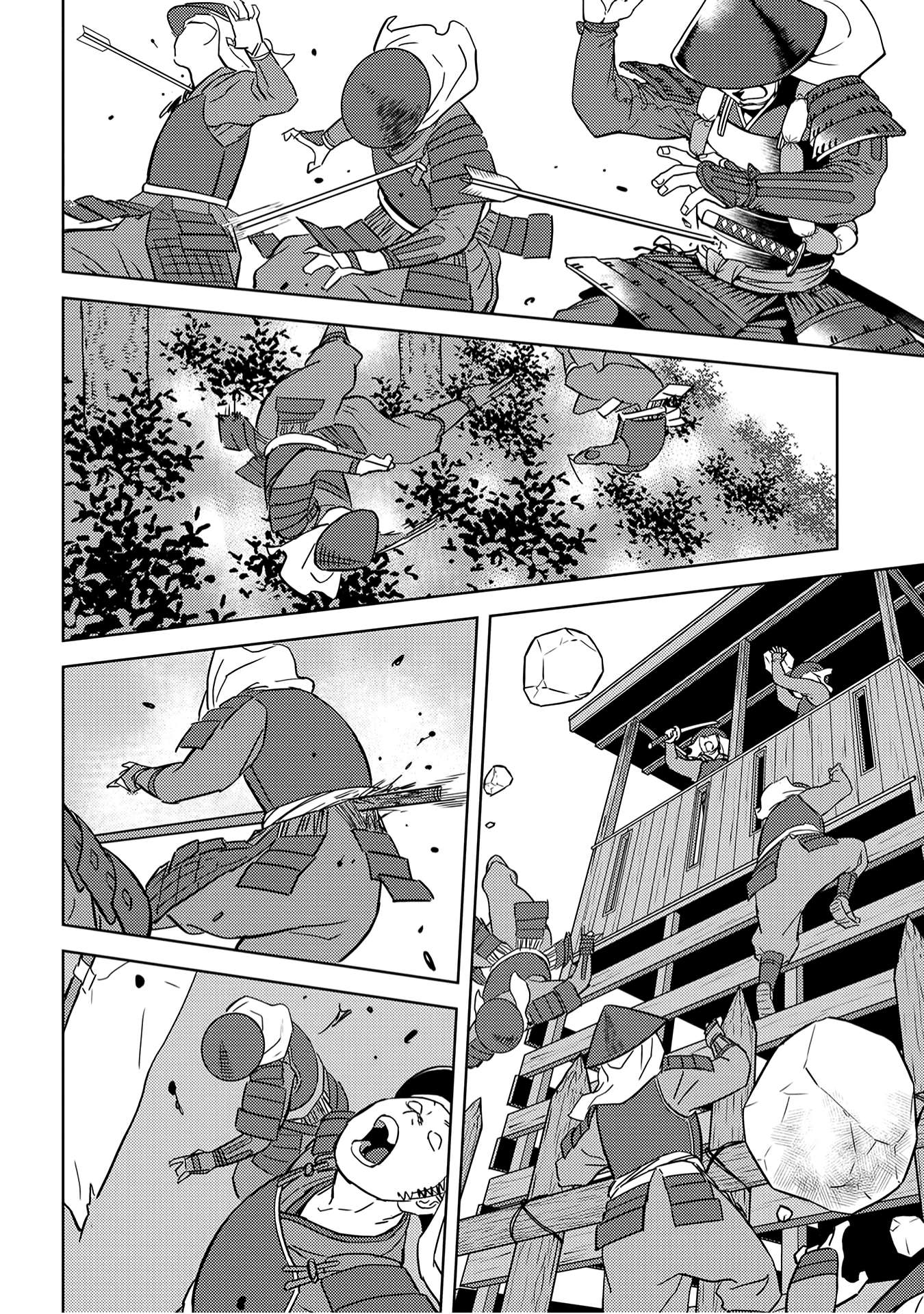 Sengoku Komachi Kuroutan Chapter 24.1 page 32 - 