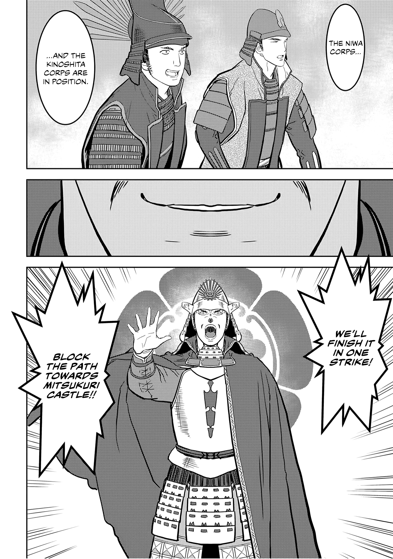Sengoku Komachi Kuroutan Chapter 24.1 page 34 - 