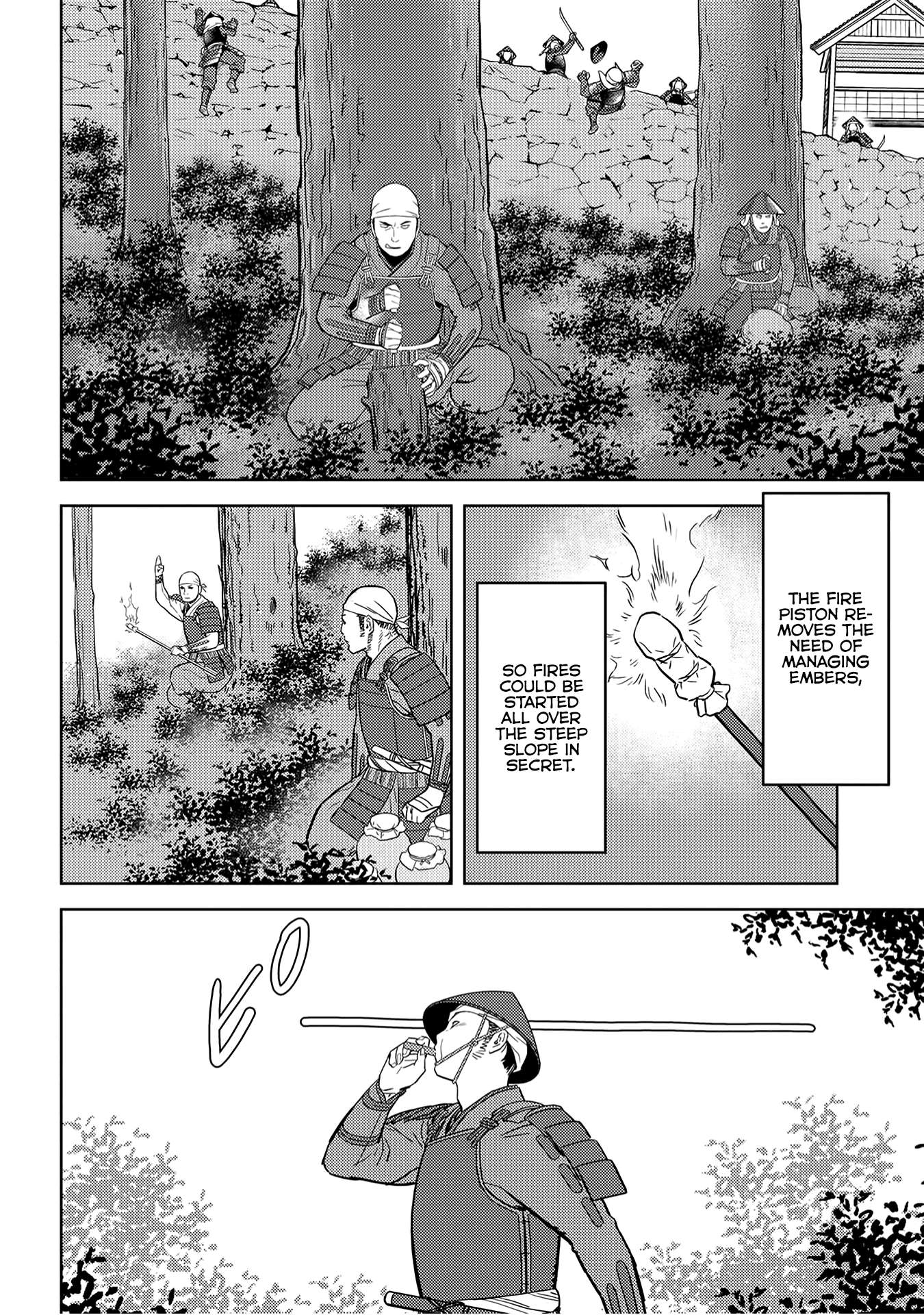 Sengoku Komachi Kuroutan Chapter 24.1 page 36 - 