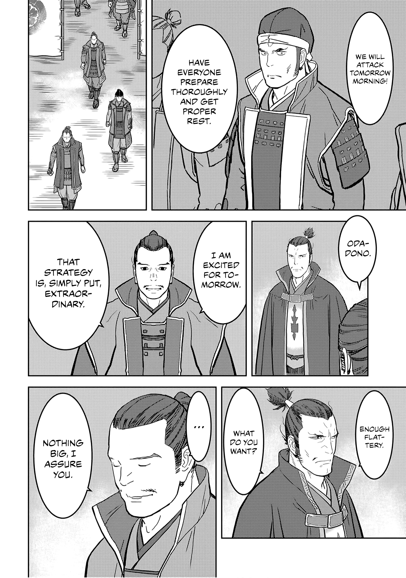 Sengoku Komachi Kuroutan Chapter 24.1 page 9 - 