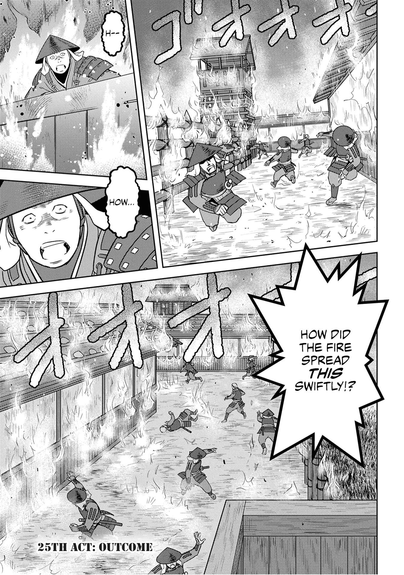 Sengoku Komachi Kuroutan Chapter 25.1 page 2 - 
