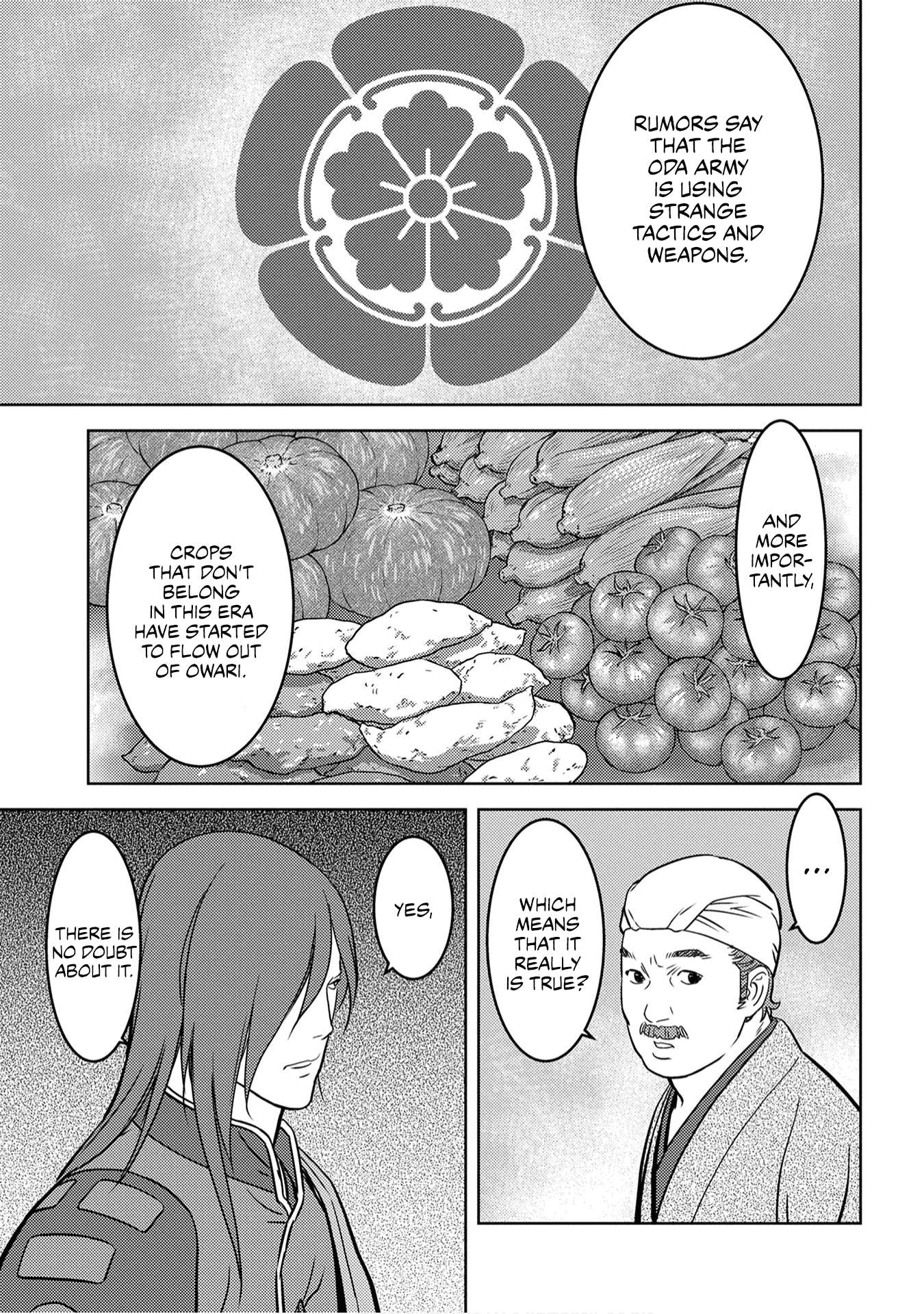 Sengoku Komachi Kuroutan Chapter 25.1 page 22 - 
