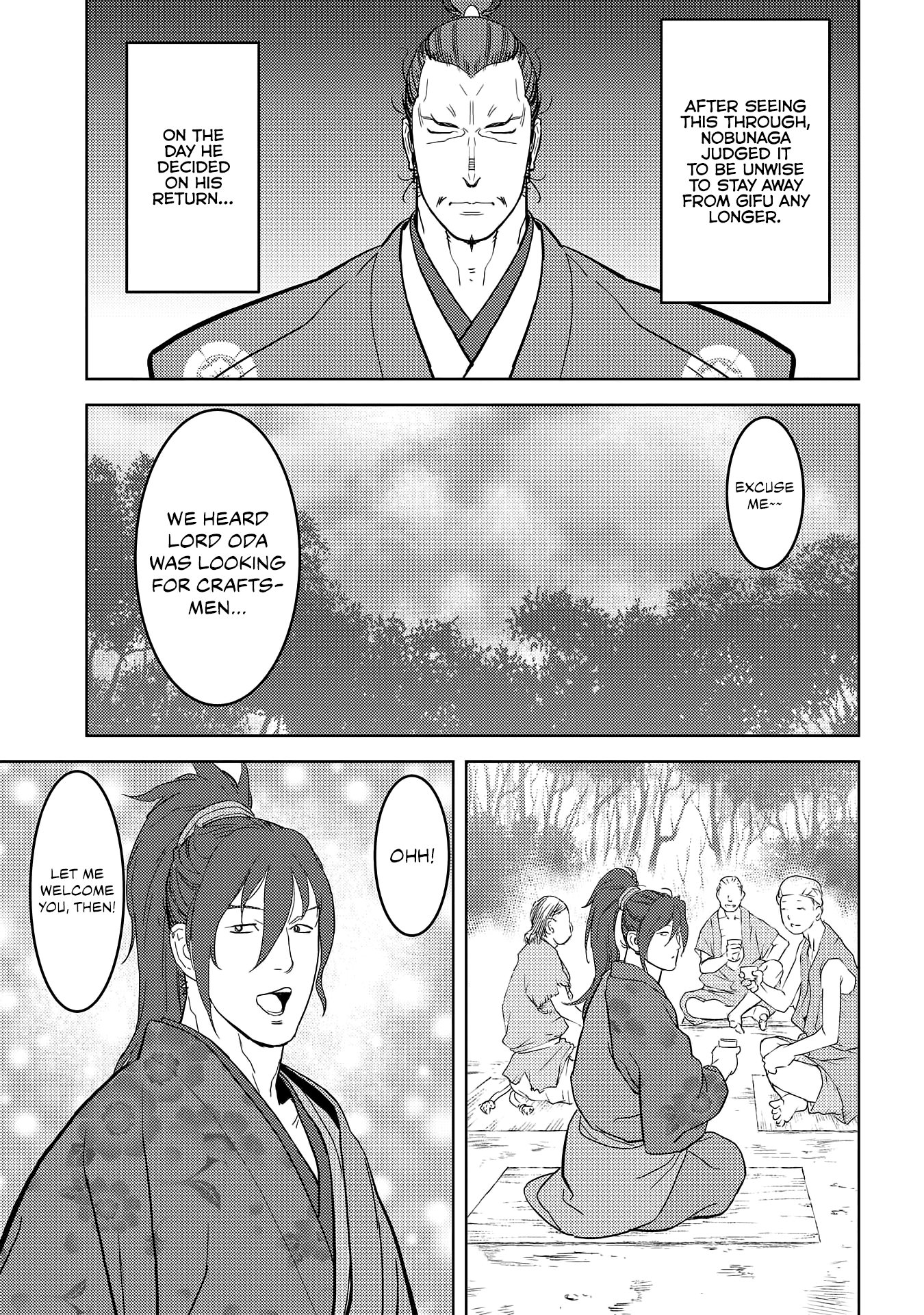 Sengoku Komachi Kuroutan Chapter 26.1 page 34 - 