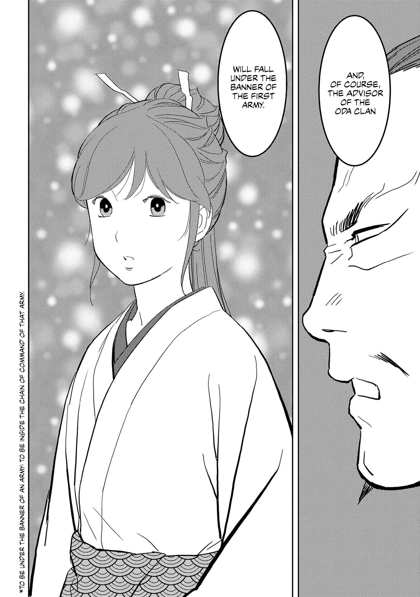 Sengoku Komachi Kuroutan Chapter 27.1 page 11 - 