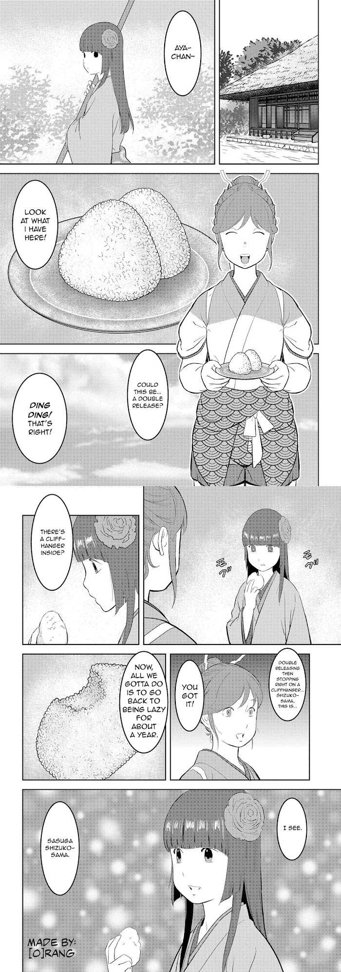 Sengoku Komachi Kuroutan Chapter 28 page 32 - 