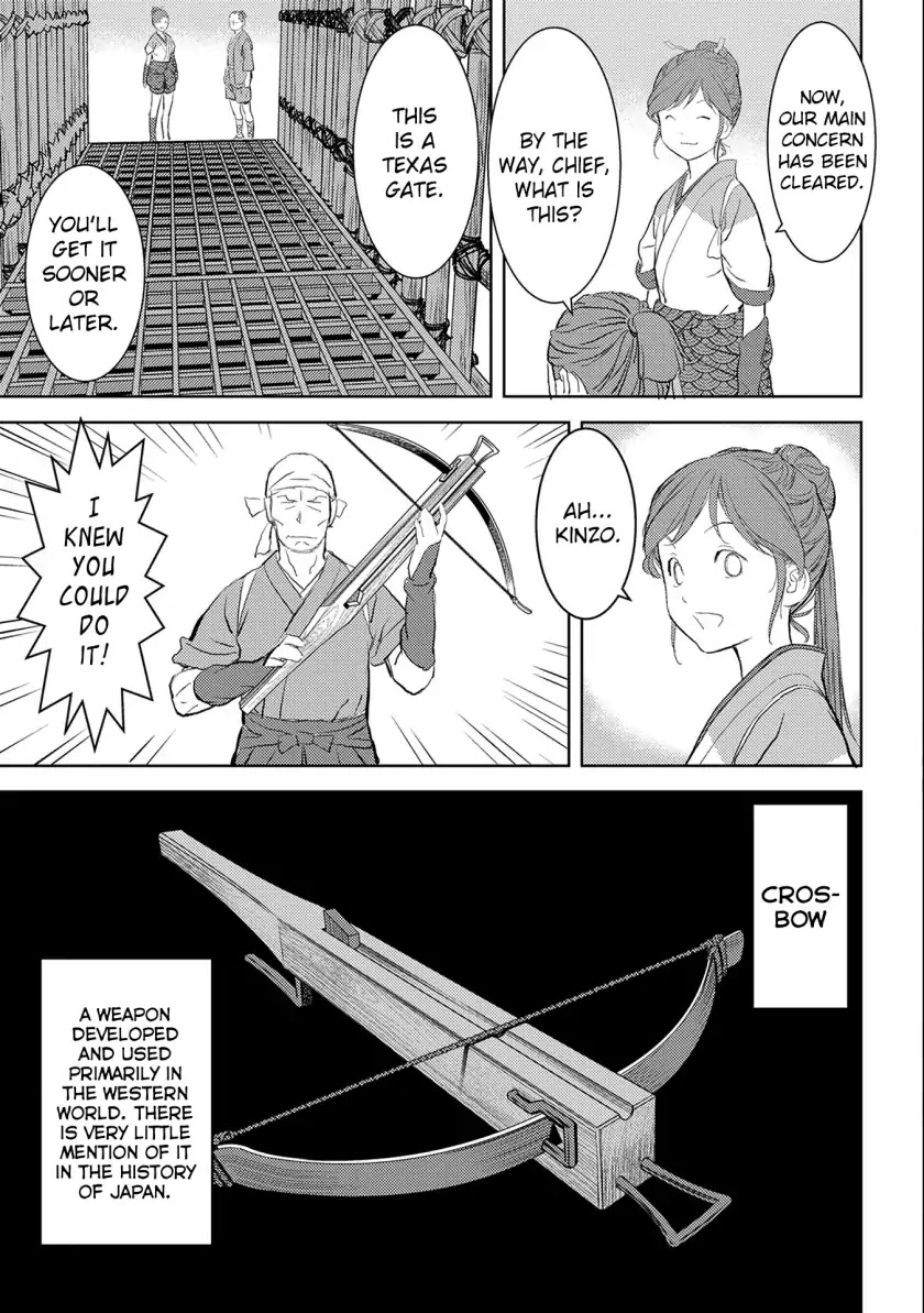 Sengoku Komachi Kuroutan Chapter 3.1 page 30 - 