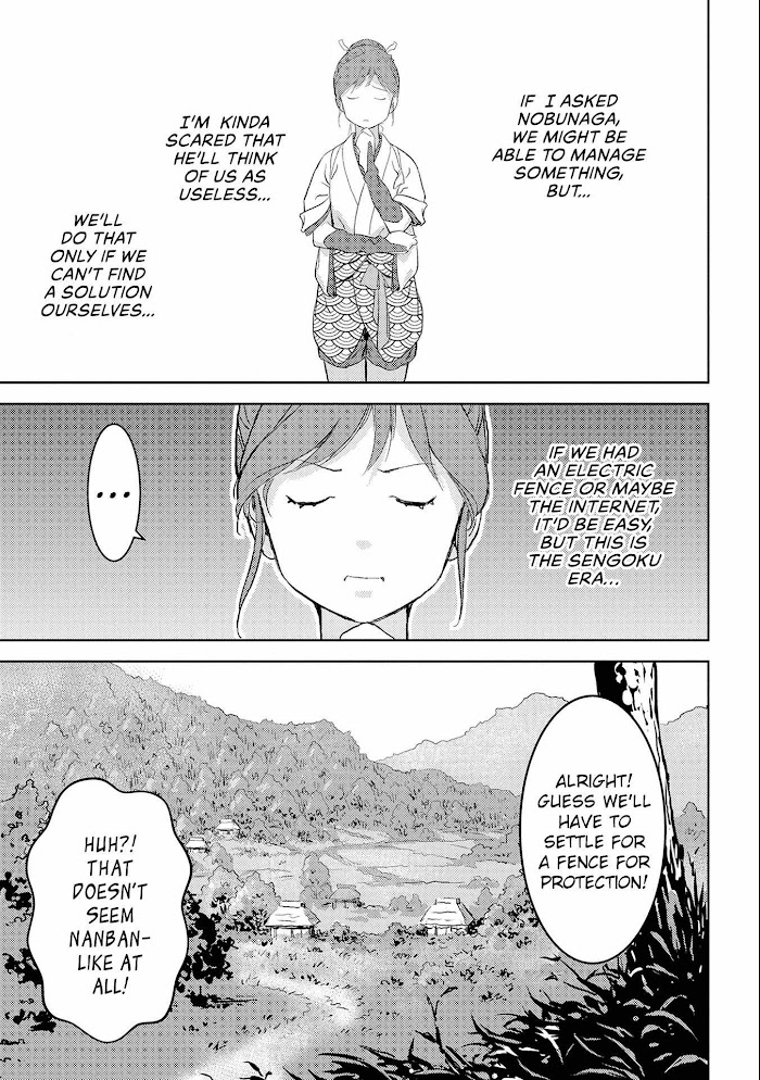 Sengoku Komachi Kuroutan Chapter 3 page 8 - 