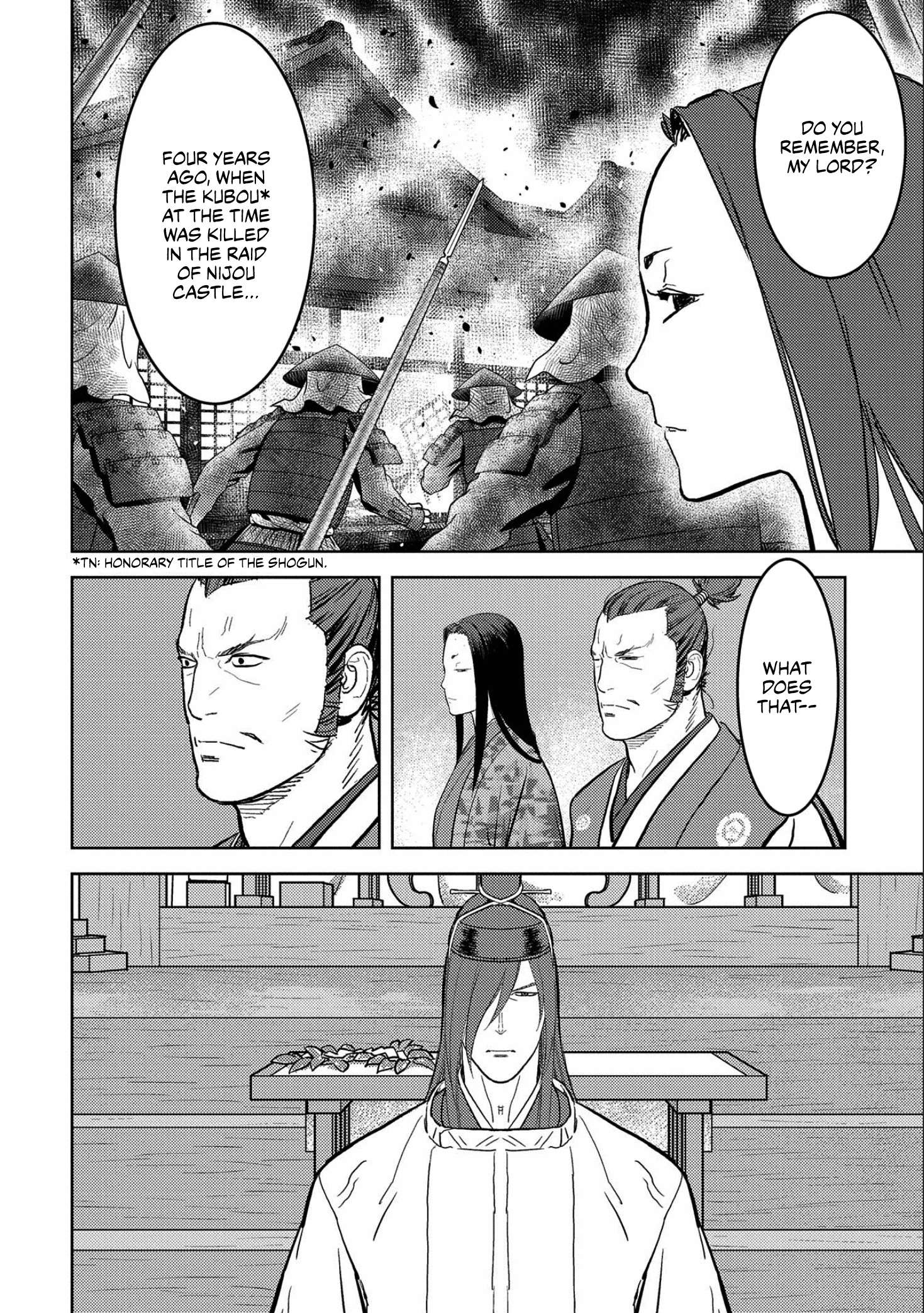 Sengoku Komachi Kuroutan Chapter 35.1 page 17 - 