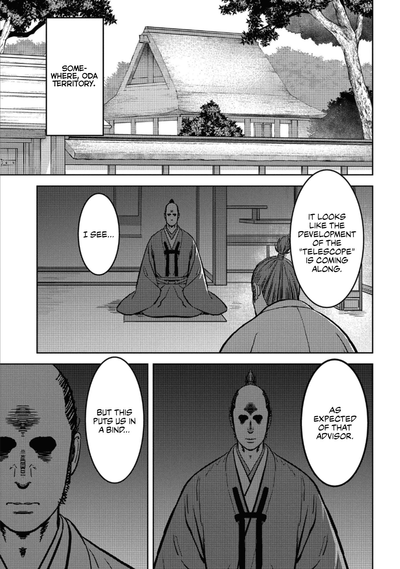 Sengoku Komachi Kuroutan Chapter 36.1 page 32 - 