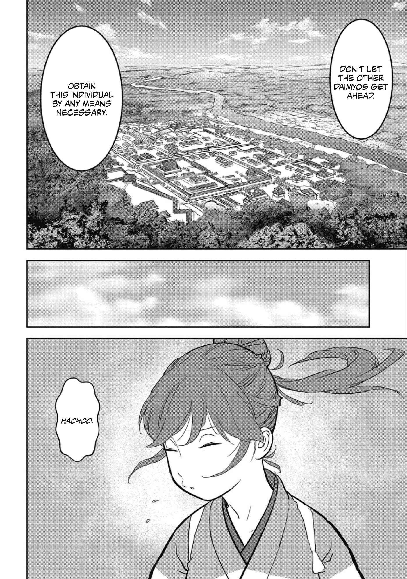 Sengoku Komachi Kuroutan Chapter 36.1 page 7 - 