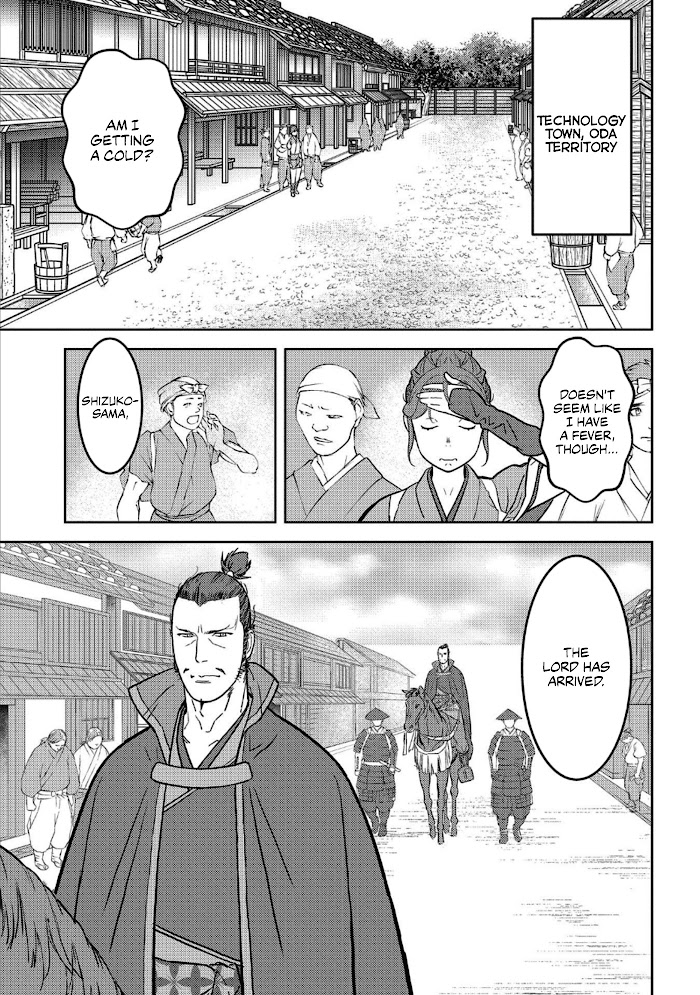 Sengoku Komachi Kuroutan Chapter 36 page 8 - 