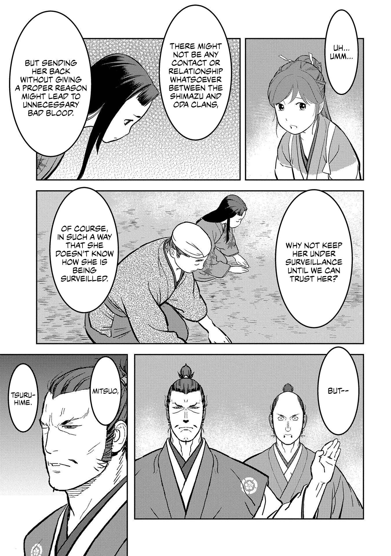 Sengoku Komachi Kuroutan Chapter 37.1 page 22 - 
