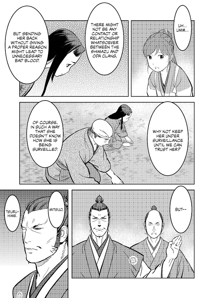 Sengoku Komachi Kuroutan Chapter 37 page 22 - 