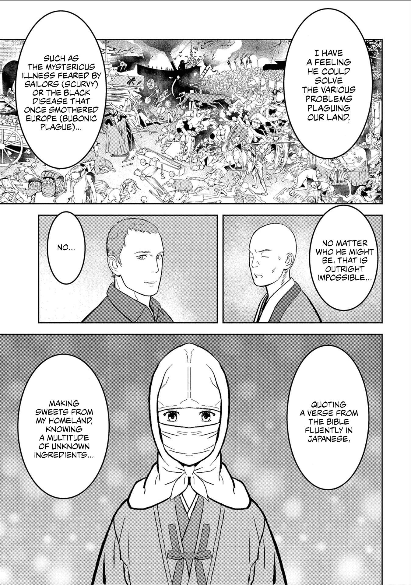 Sengoku Komachi Kuroutan Chapter 38.1 page 30 - 