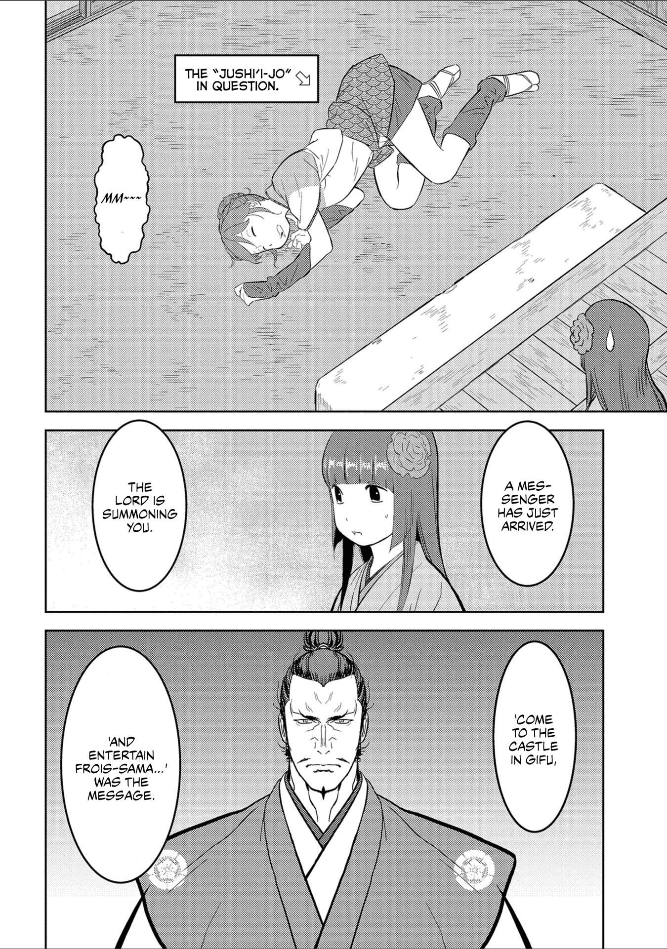 Sengoku Komachi Kuroutan Chapter 38.1 page 9 - 