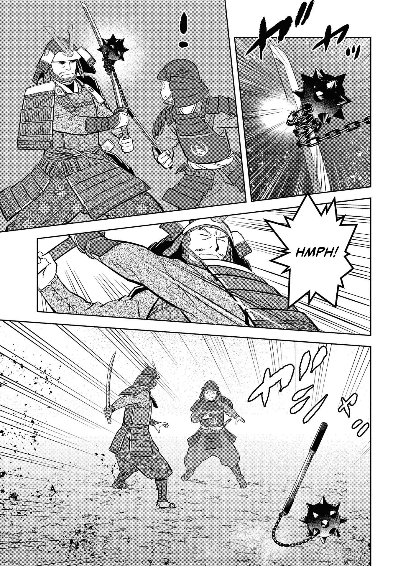 Sengoku Komachi Kuroutan Chapter 39 page 23 - 