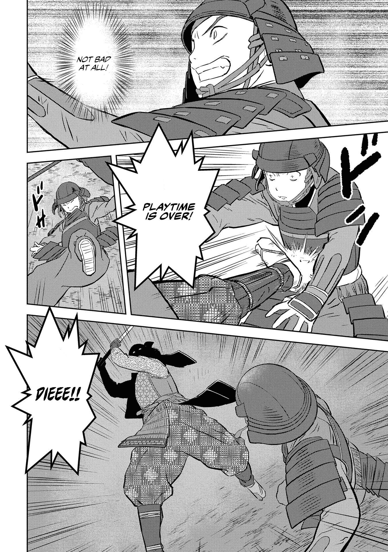 Sengoku Komachi Kuroutan Chapter 39 page 26 - 