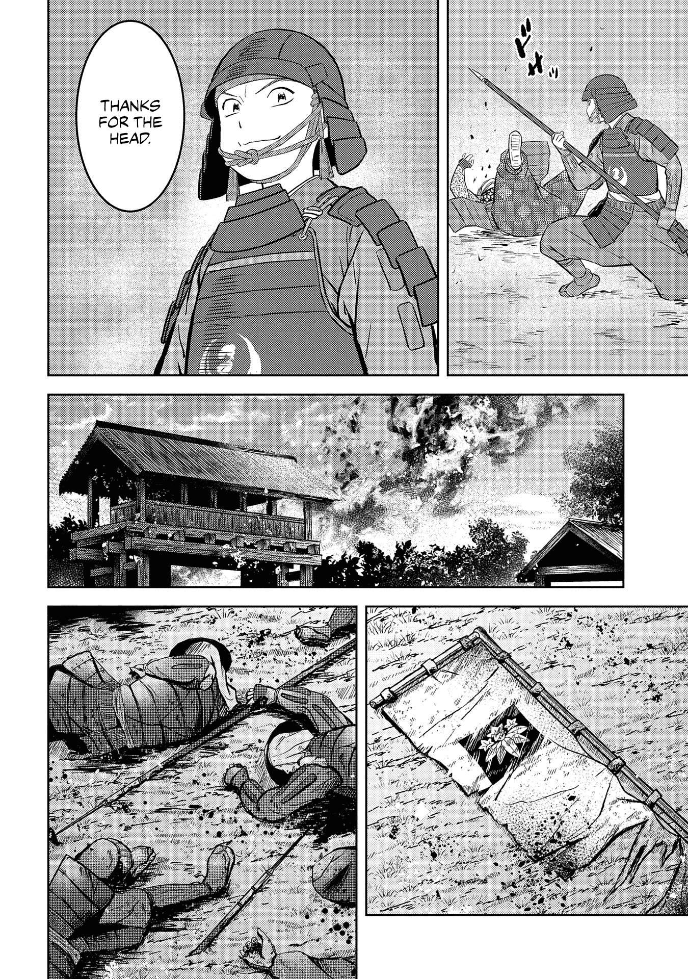 Sengoku Komachi Kuroutan Chapter 39 page 28 - 