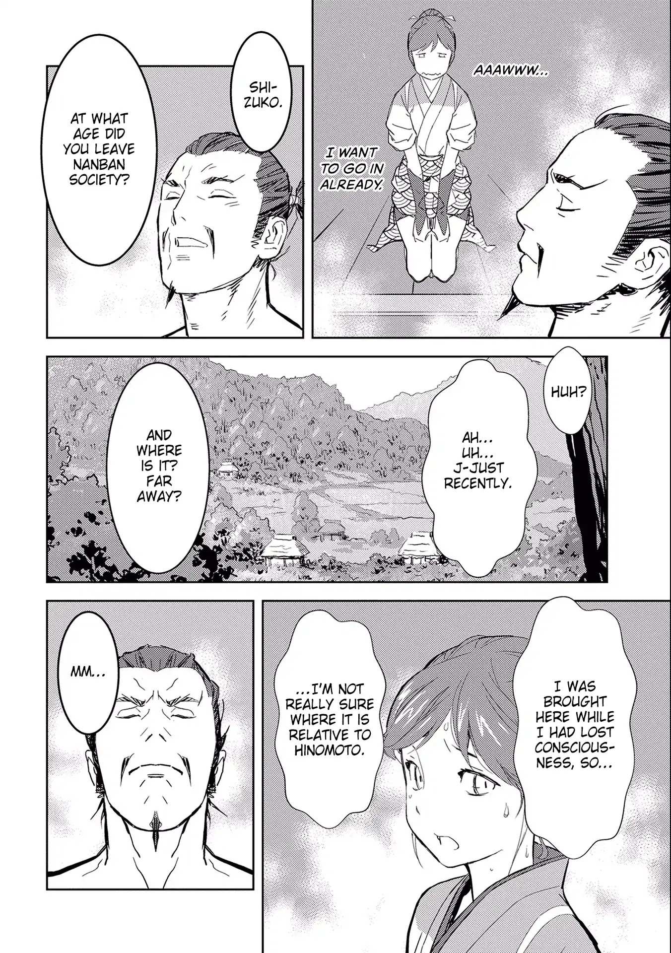Sengoku Komachi Kuroutan Chapter 4.1 page 22 - 
