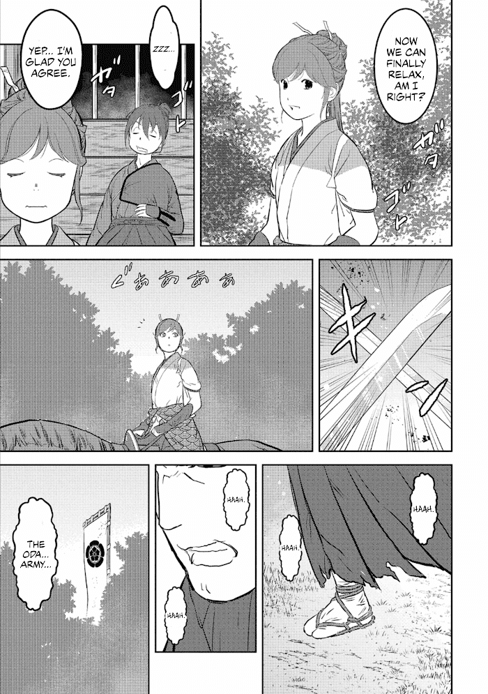 Sengoku Komachi Kuroutan Chapter 43 page 14 - 